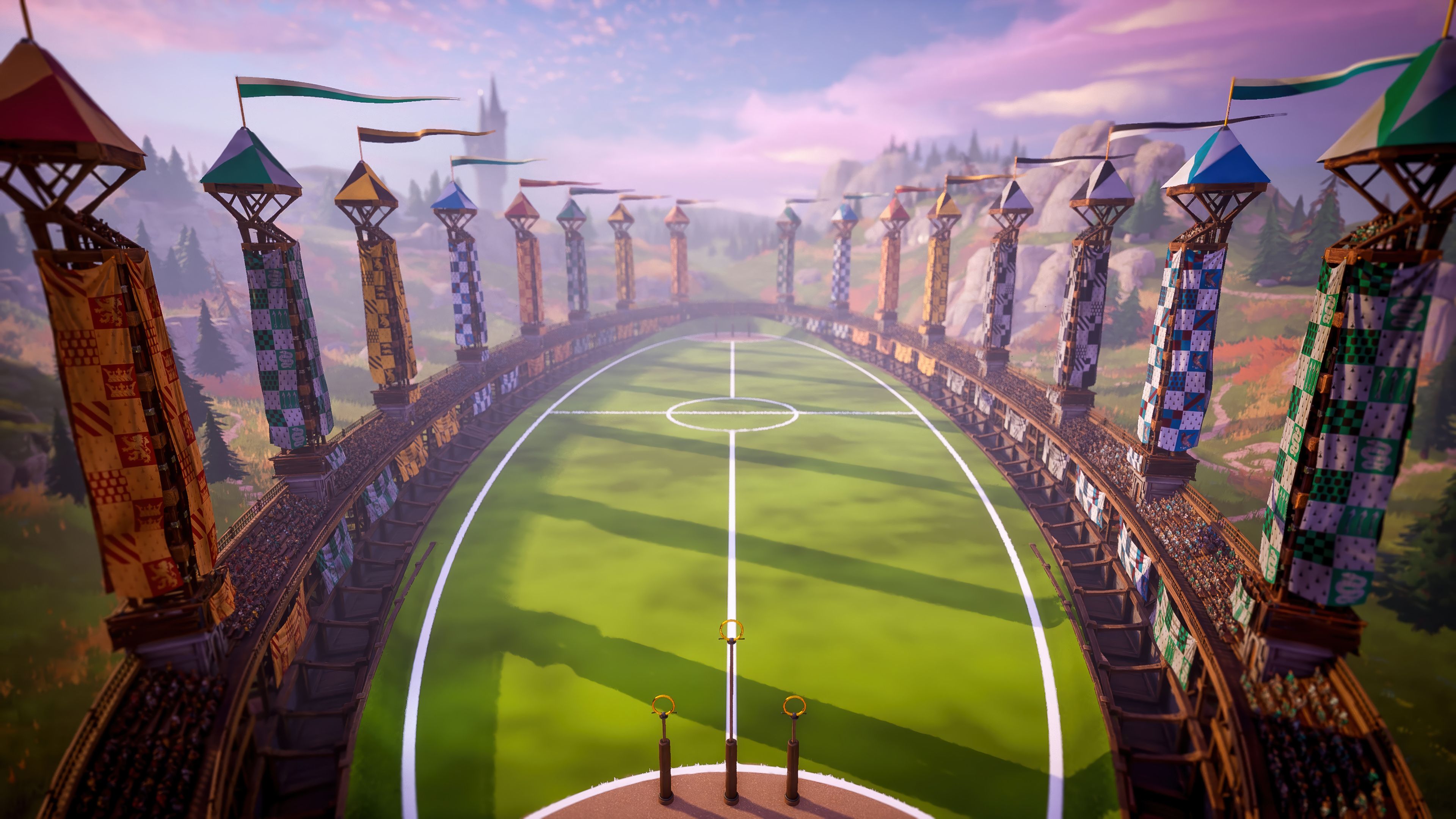 3840x2160 Harry Potter: Quidditch Champions Field Wallpaper 4K HD PC a