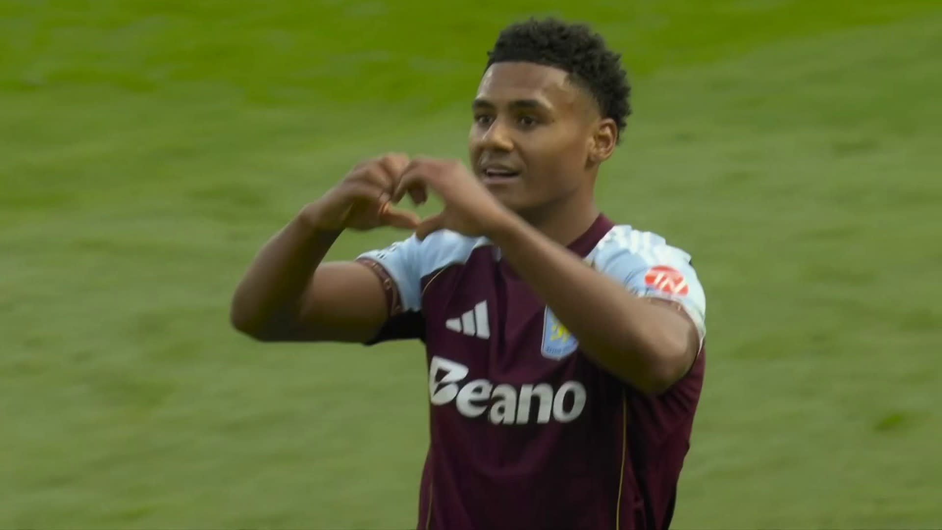 1920x1080 Watkins lobs Leno to bring Villa level with Fulham