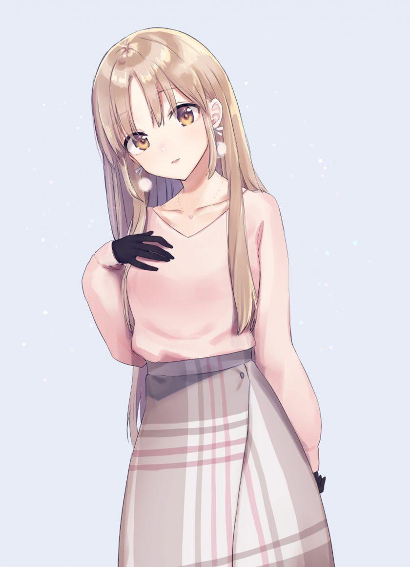840x1160 Download 840x1160 wallpaper cute, blonde, anime girl, iphone 4