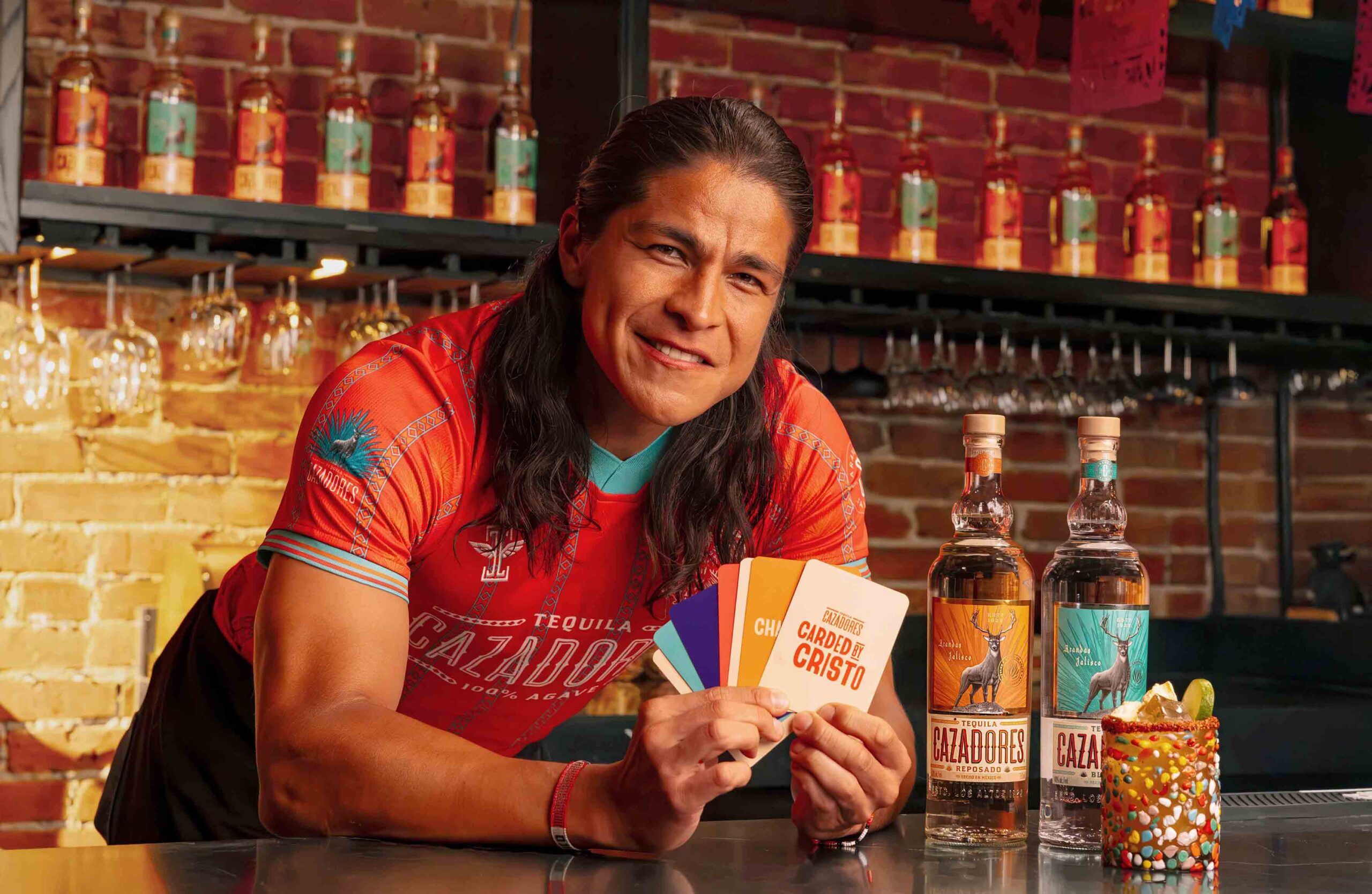 2560x1669 Cristo Fernández Returns to Team Up With Tequila CAZADORES for New Fútbol Fan Campaign
