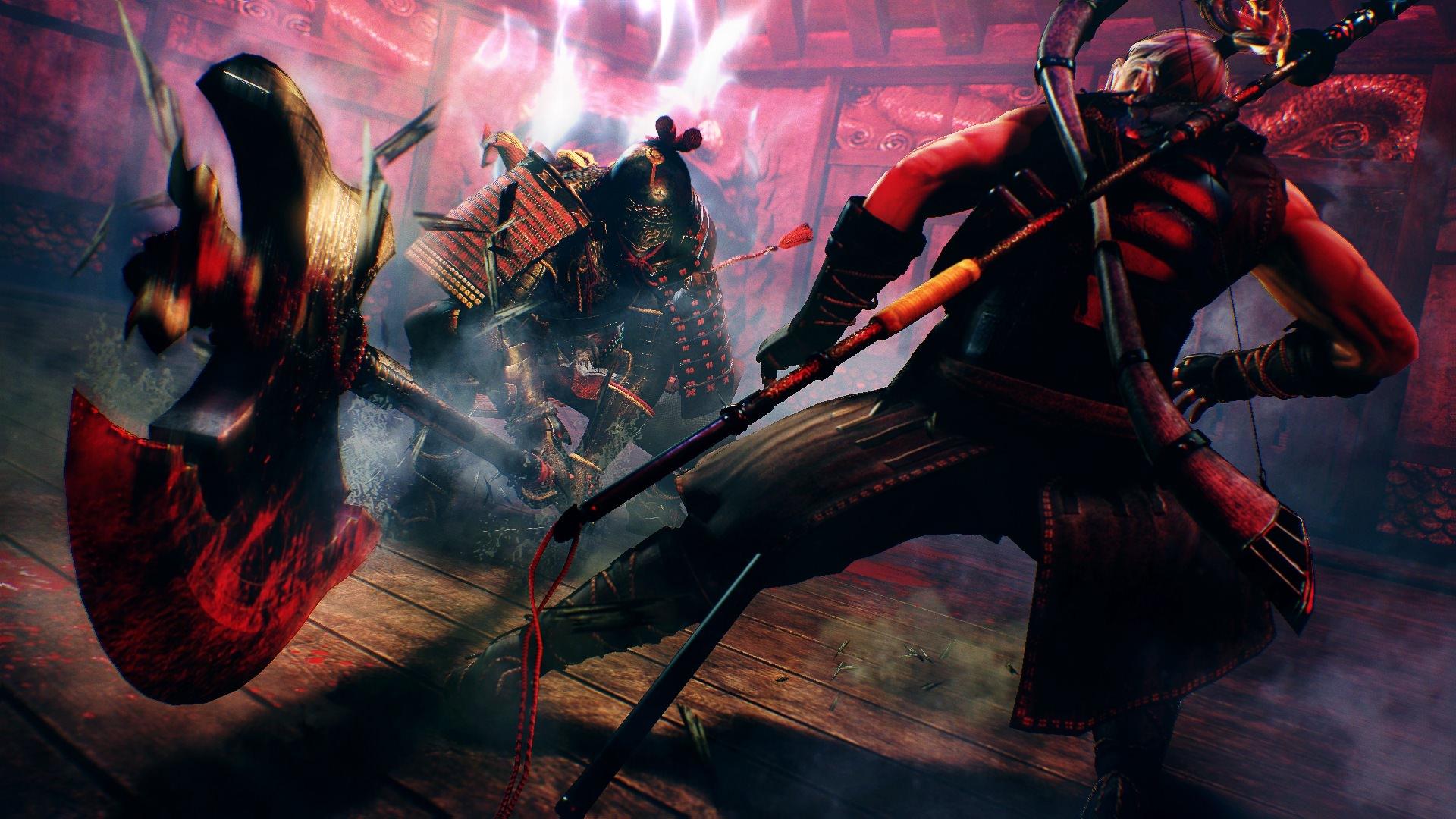 1920x1080 Nioh Obsidian Samurai vs William Ada. Wallpaper