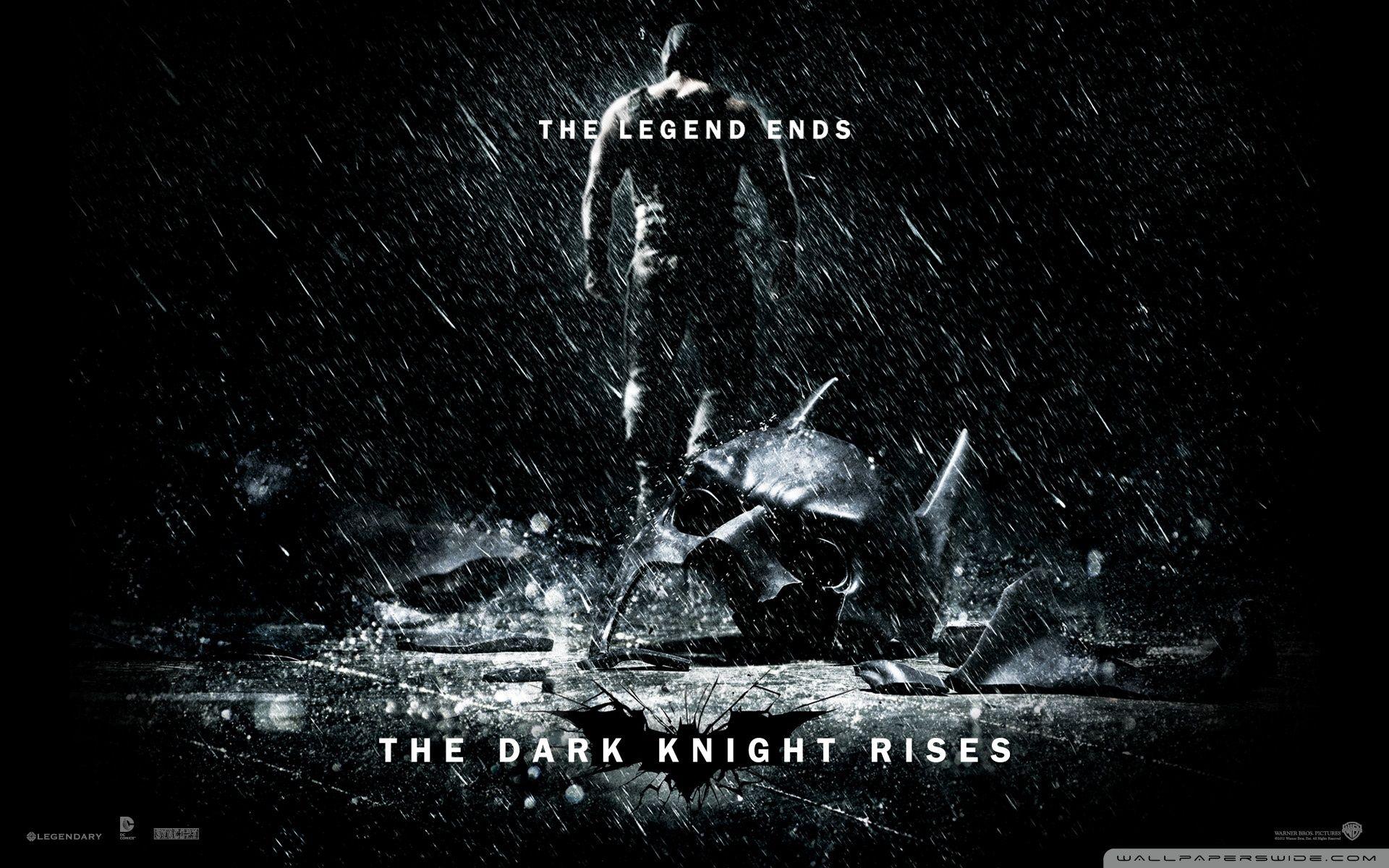 1920x1200 The Dark Knight Rises The Legend Ends ❤ 4K HD Desktop Wallpaper