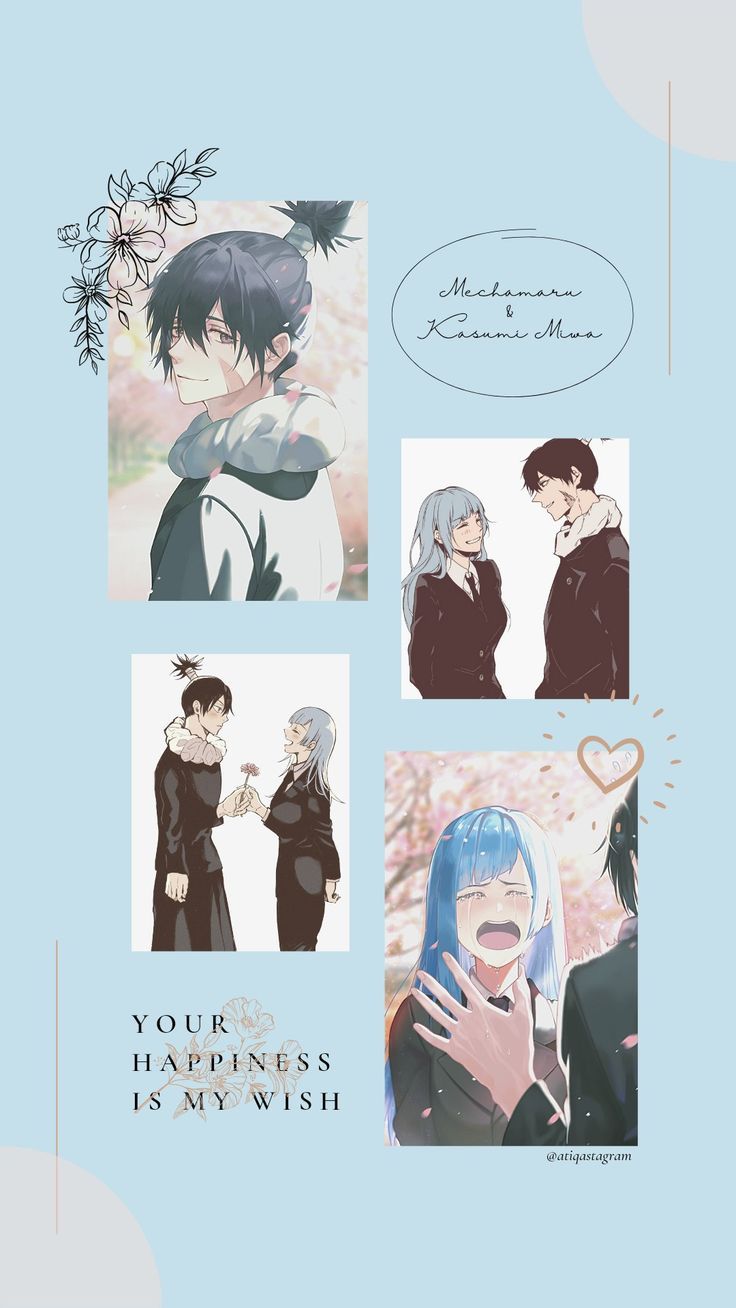 736x1308 mechamaru & kasumi miwa aesthetic