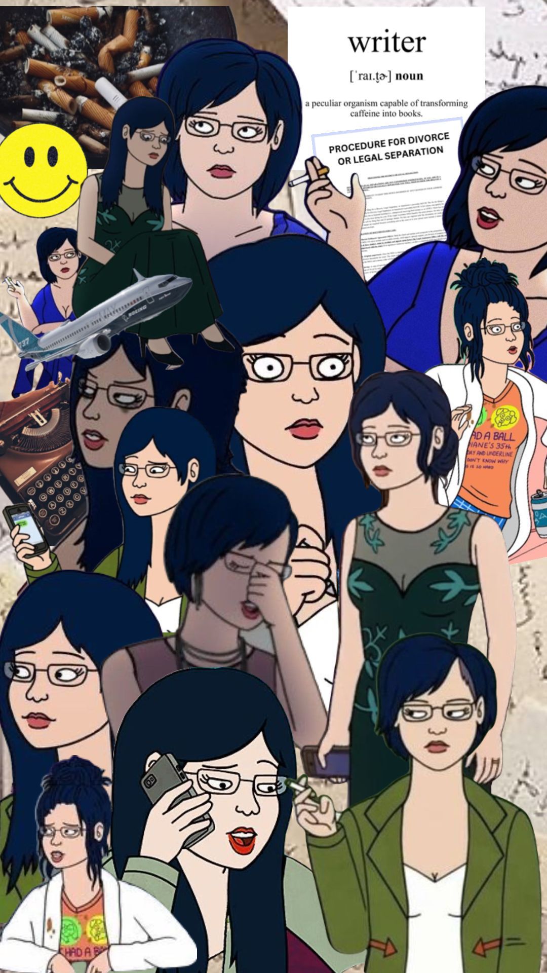 1080x1920 Check out thelotusleaves's Shuffles Diane Nguyen from Bojack Horseman #bojackhorseman #bojack #wallpaper #wallpaper #wallpaperhuffles #writer