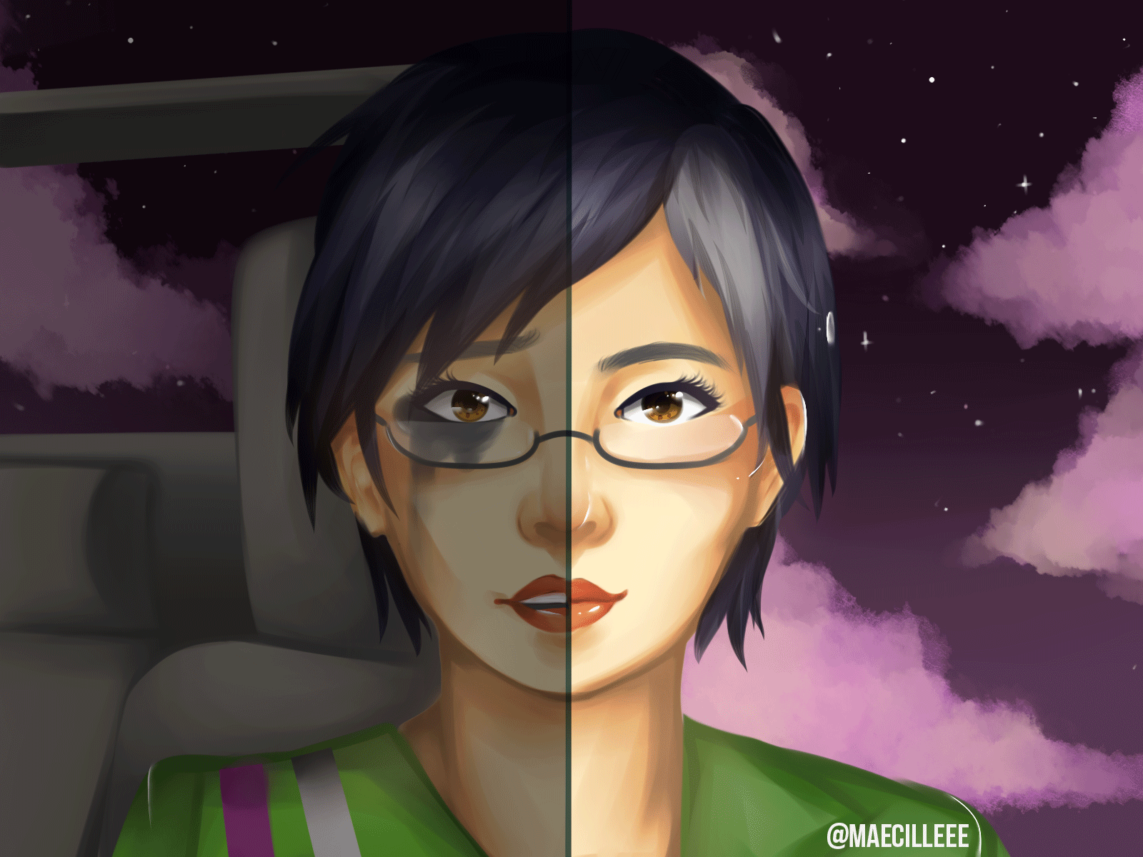 1600x1200 This is my Diane Nguyen fanart last year waiting for part 6! A reference from Season 5 ep 2