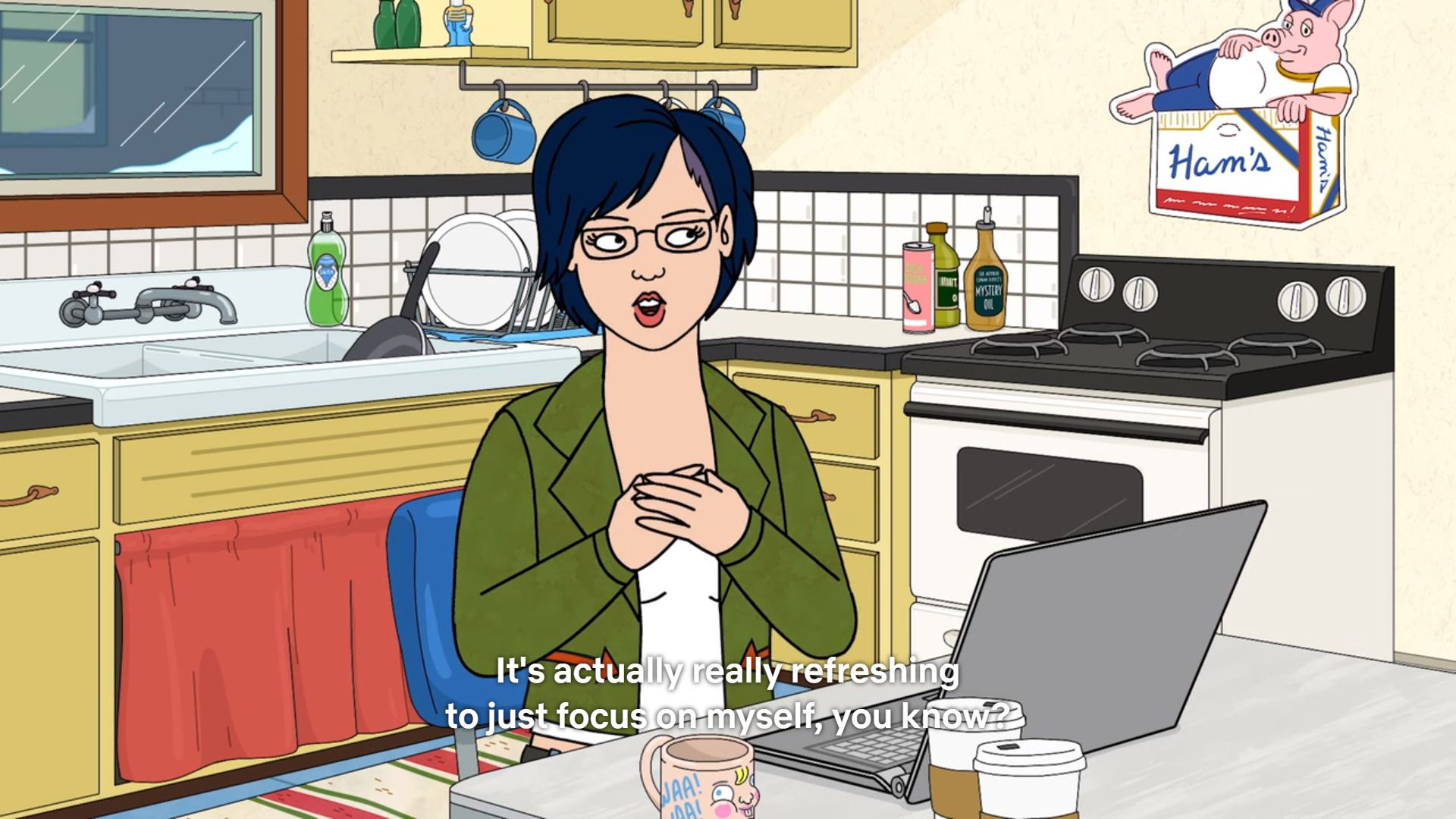 1920x1080 image tagged with diane, diane nguyen, diane nguyen bojack