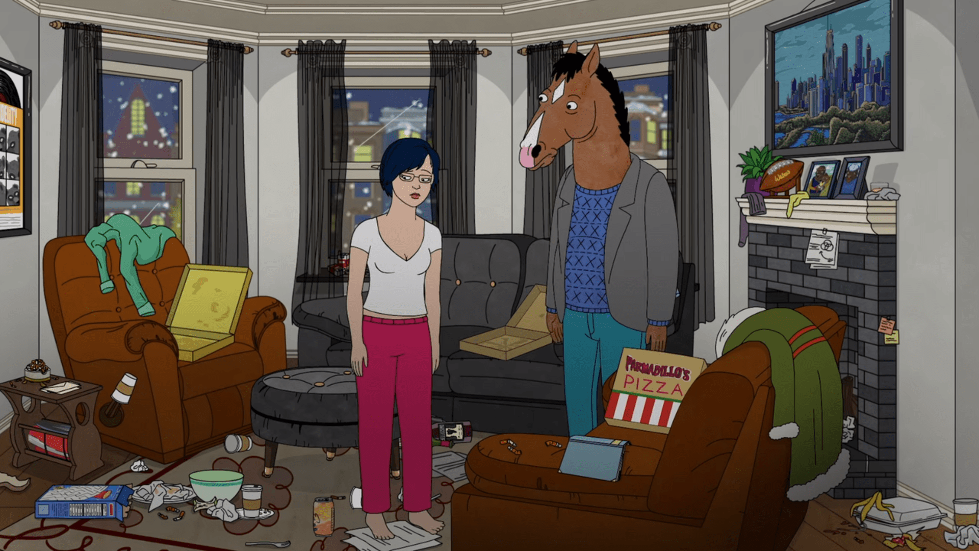 1920x1080 Bojack Horseman and What's Under the Nothing.