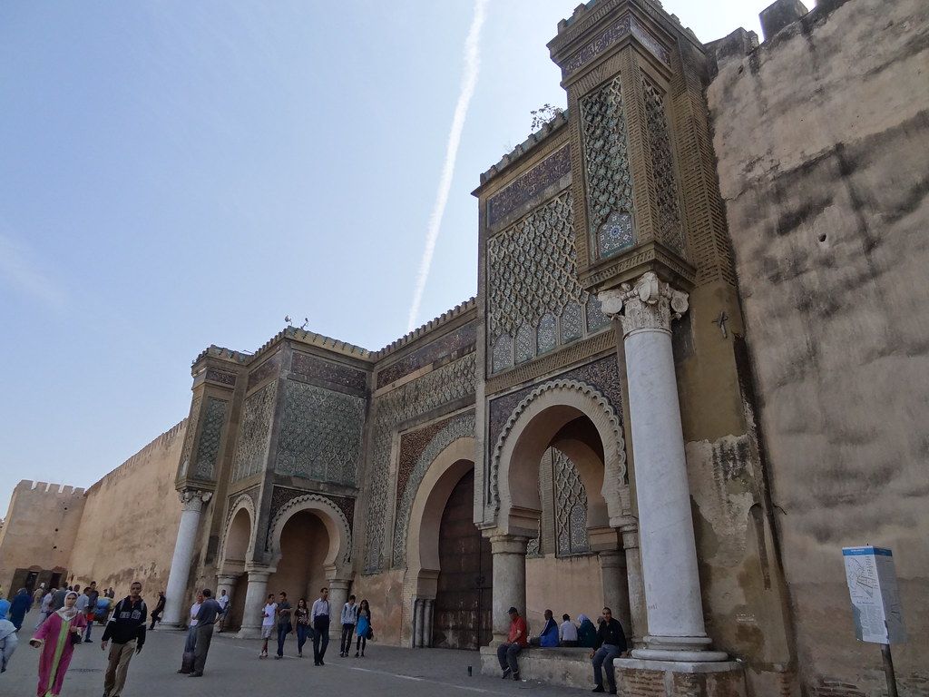 1024x768 سور المكناس. Fortification walls of Meknès