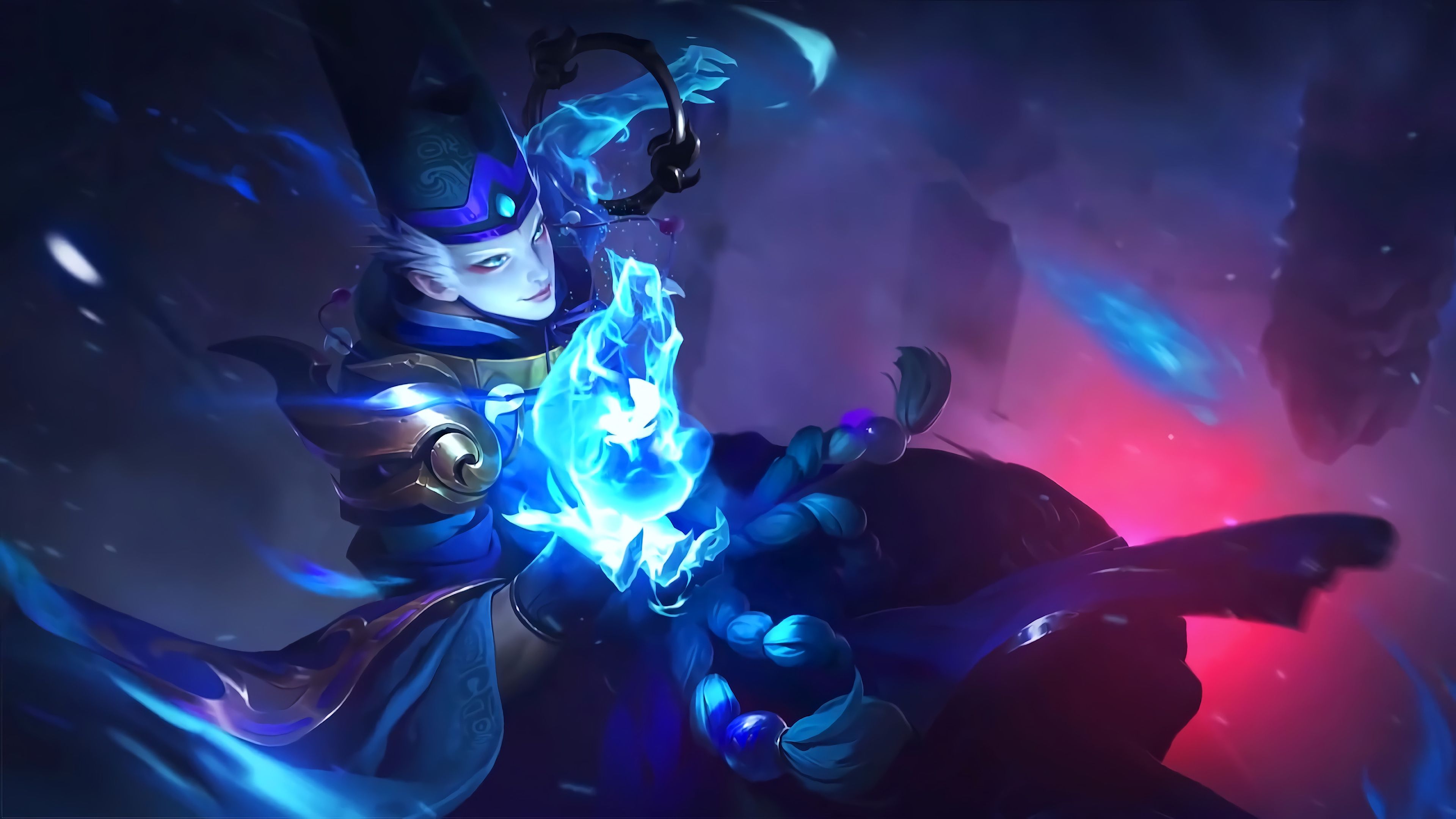 3840x2160 Valir, Shikigami, Skin, Mobile Legends, 4K, Wallpaper iPhone Phone