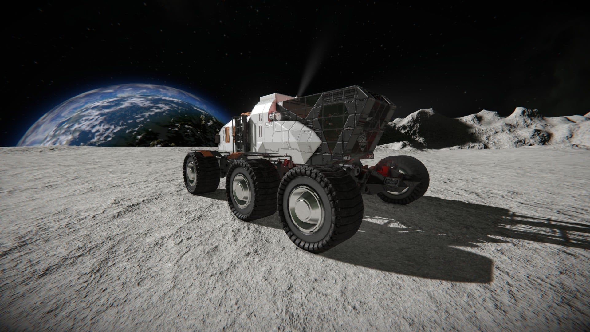 1920x1080 I recreated the rover from Deliver us the moon