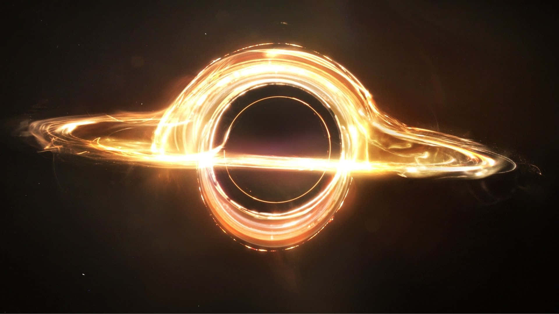 1920x1080 Interstellar Black Hole Wallpaper