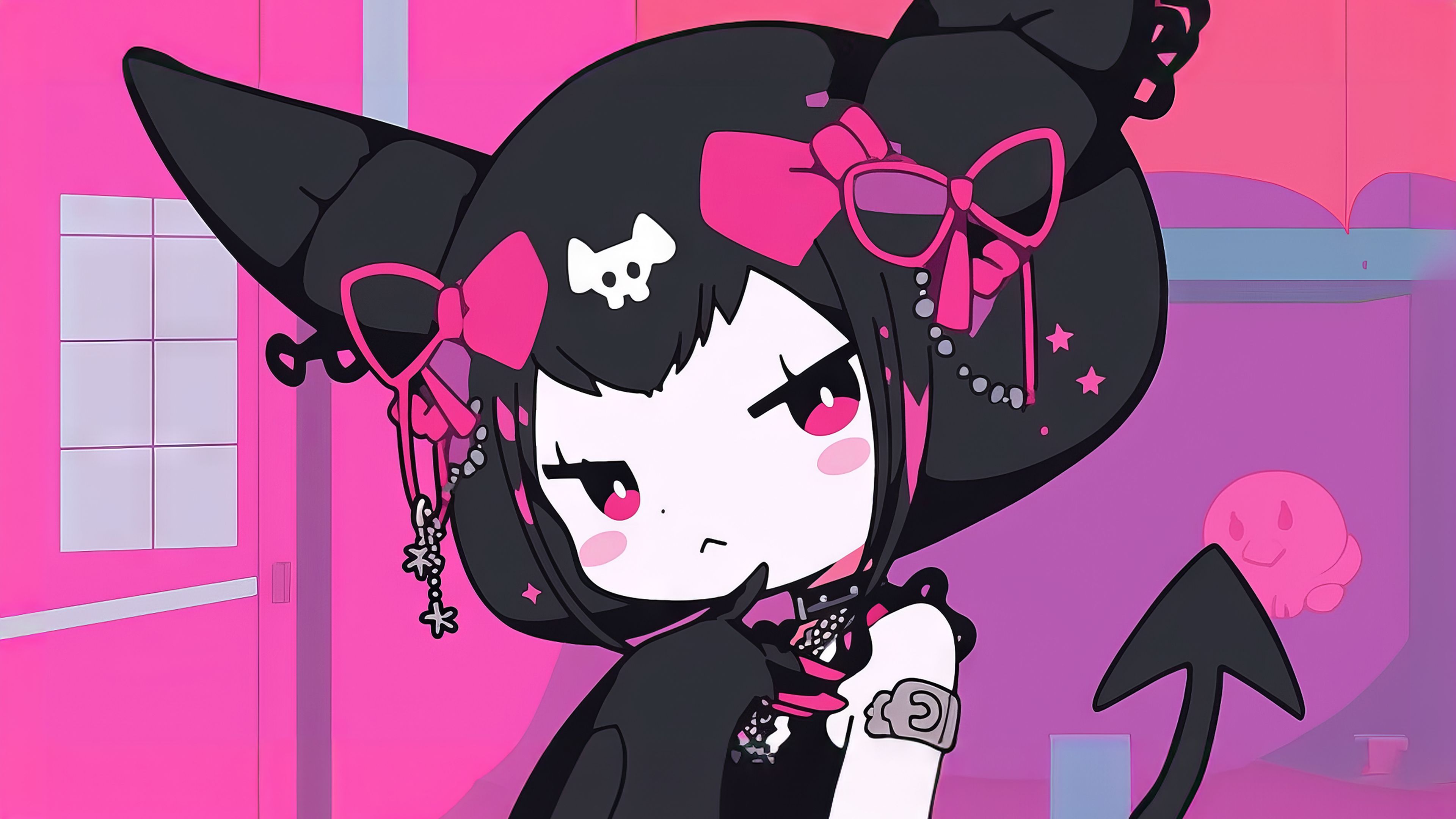 3840x2160 Kuromi Wallpaper DeskK