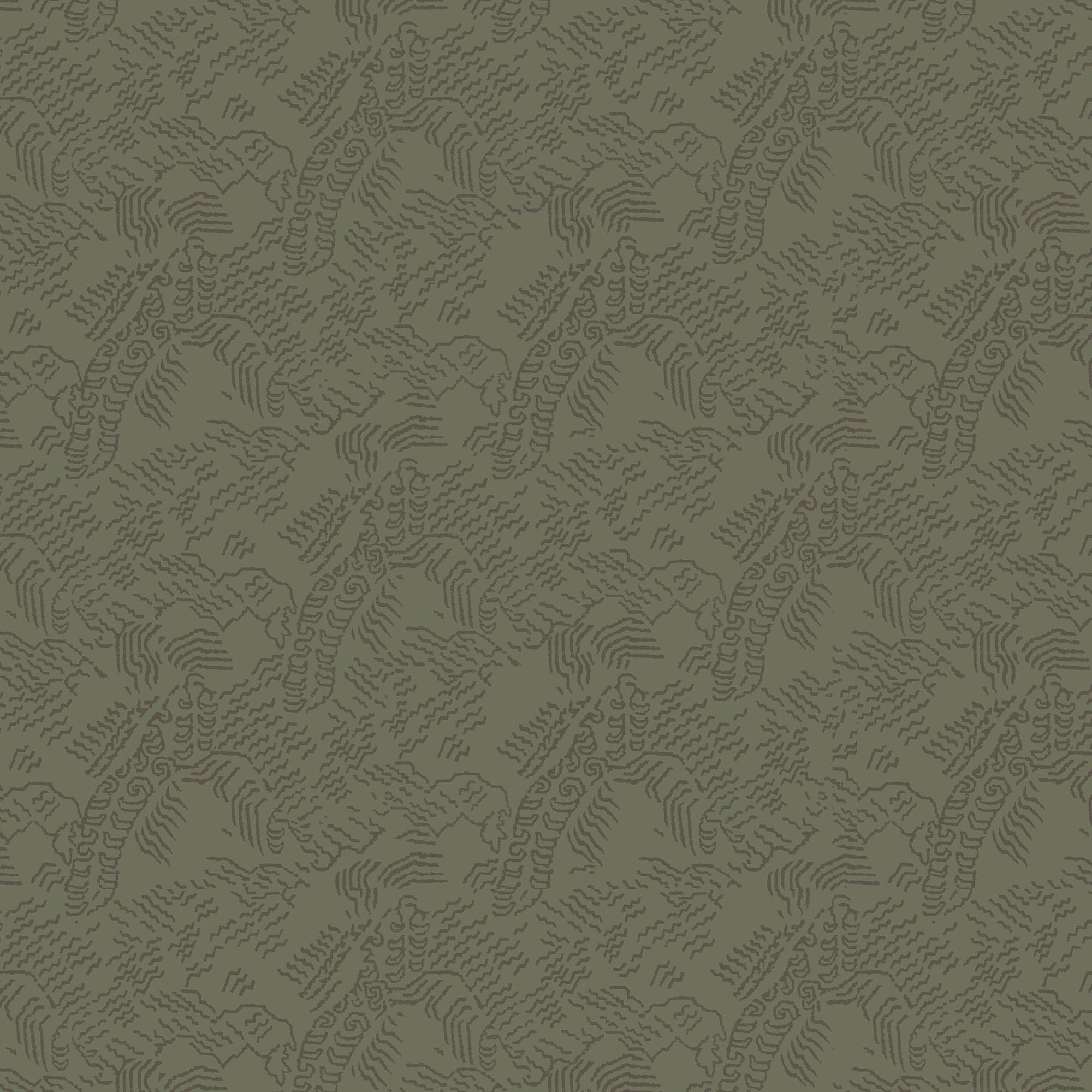 2000x2000 Plateau Wallpaper in Olive Night II, 52 x 132