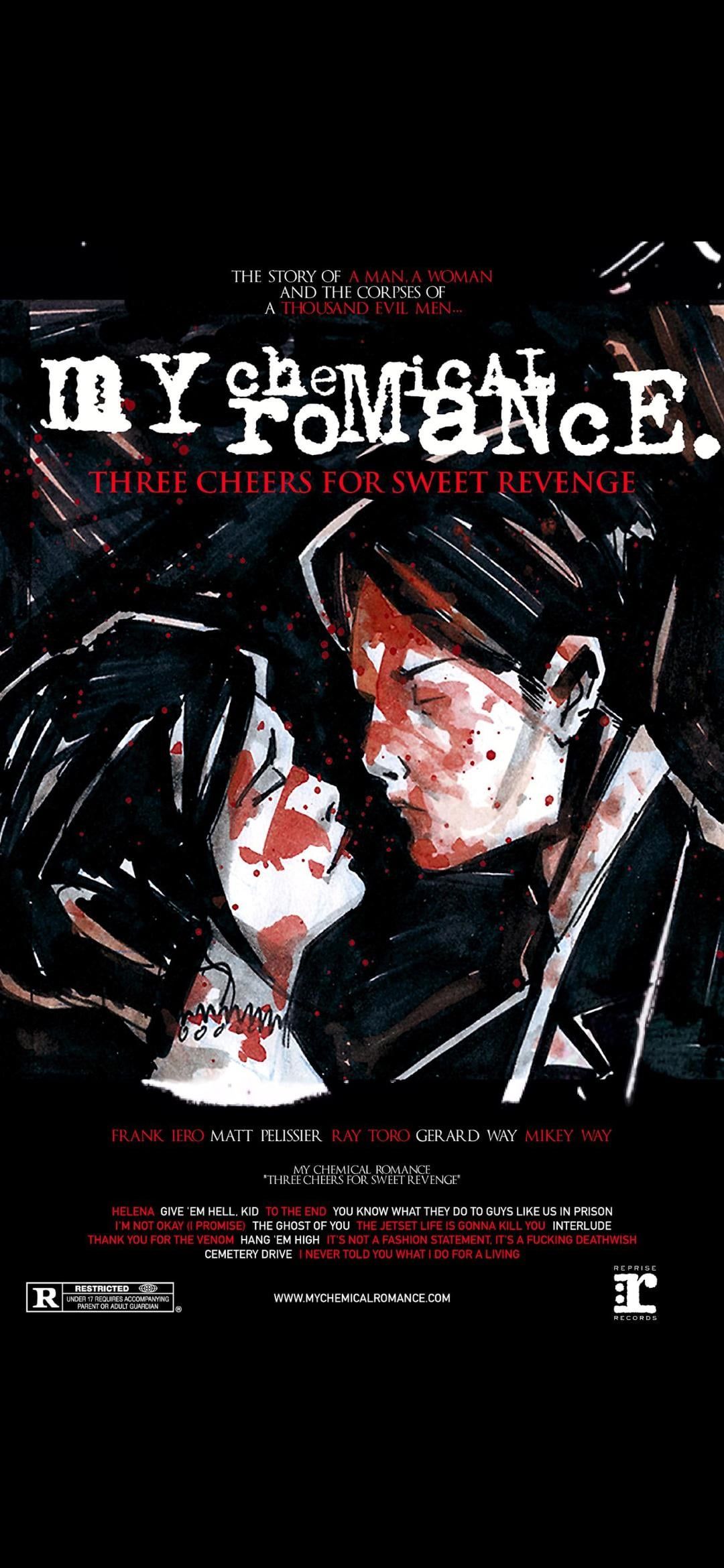 1080x2340 Anyone got a good Three Cheers phone wallpaper?