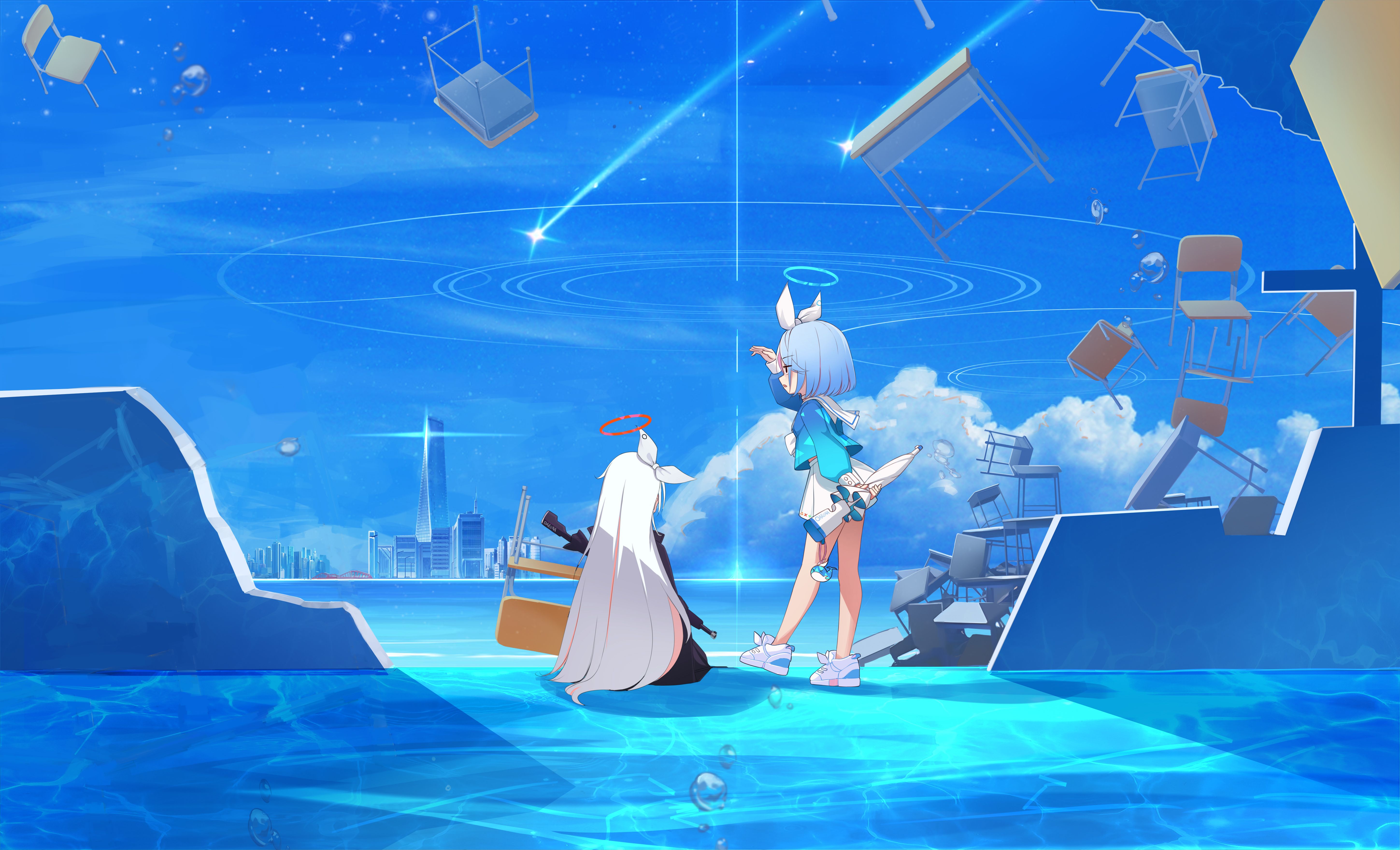 5796x3522 Arona And Plana Blue Archive Wallpaper, HD Anime Wallpaper, 4k Wallpaper , Image, Background, Photos and Picture