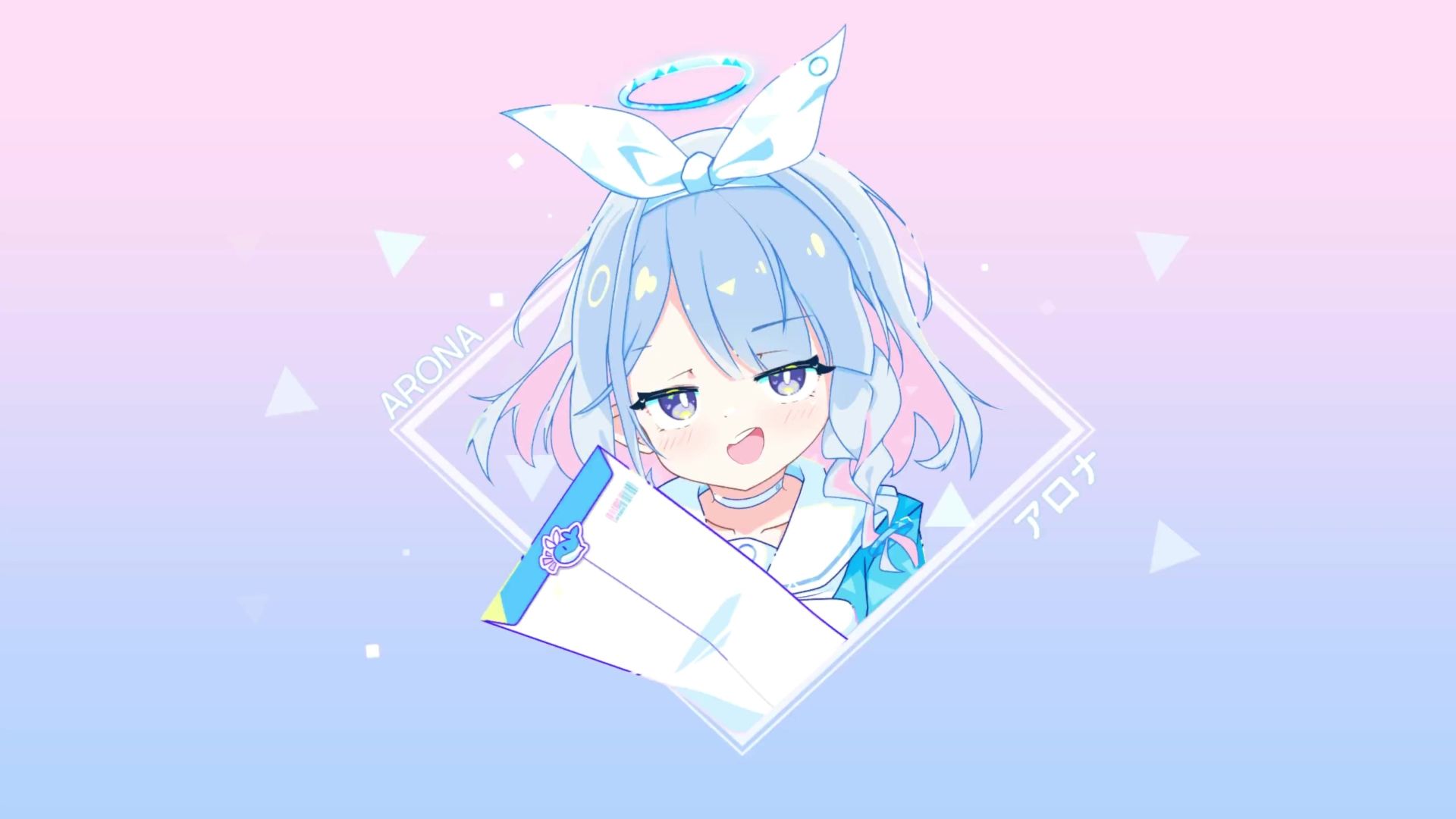 1920x1080 Arona Smug Blue Archive Live Wallpaper