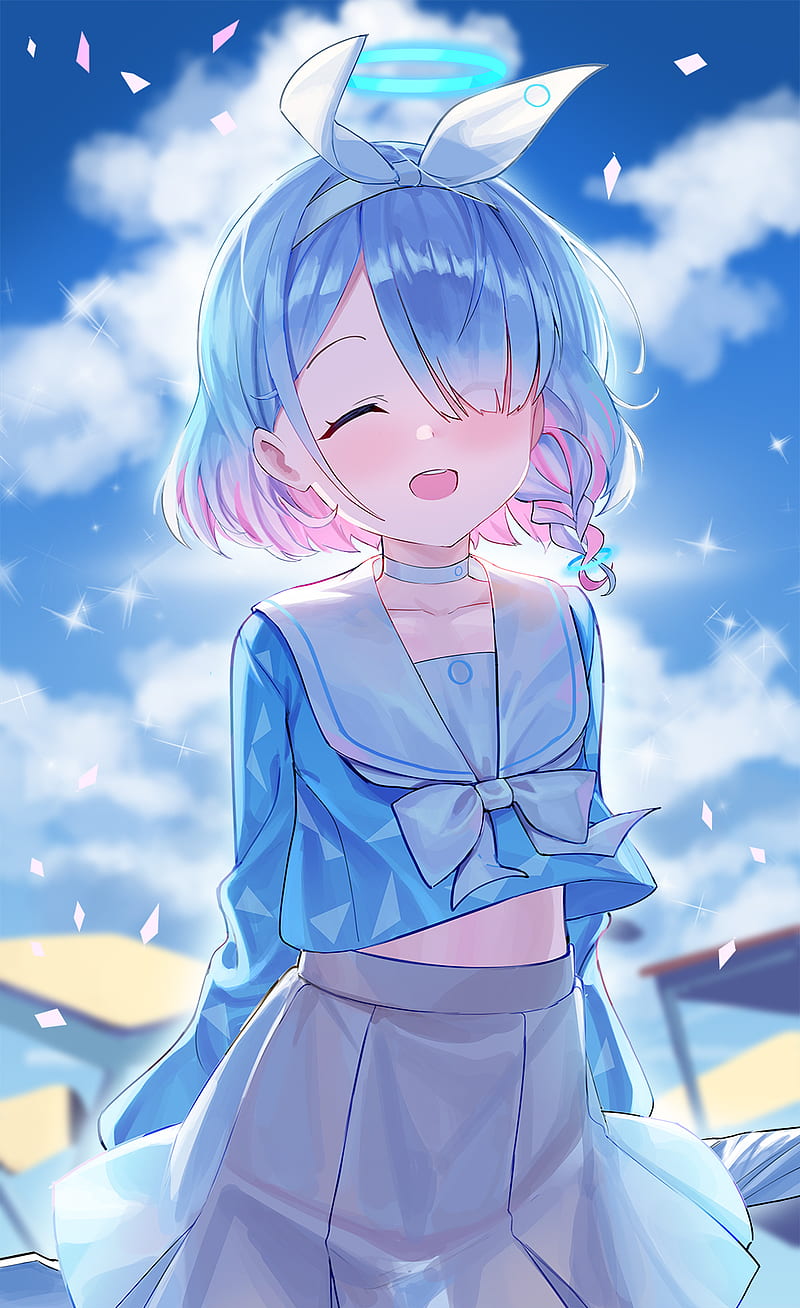 800x1308 Blue Archive Anime Board, HD phone wallpaper