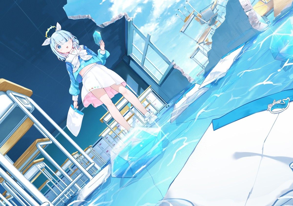 1200x842 Anime Girls Arona Blue Archive Blue Archive Gaming Mat Desk 43251