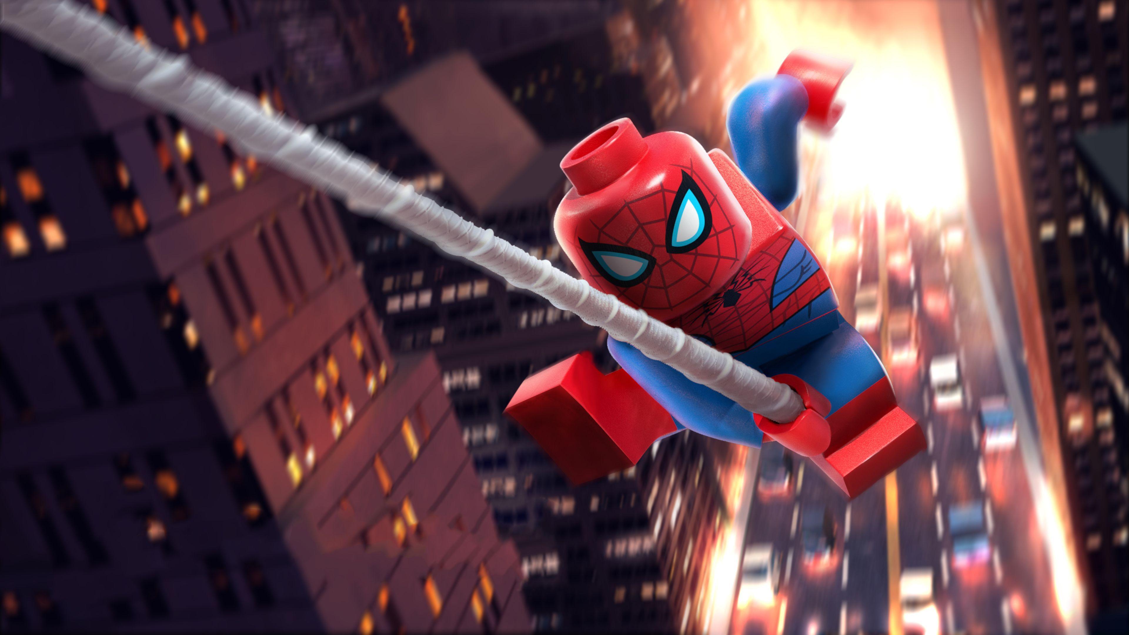 Lego Spiderman Wallpapers - Top Free Lego Spiderman Backgrounds -  WallpaperAccess