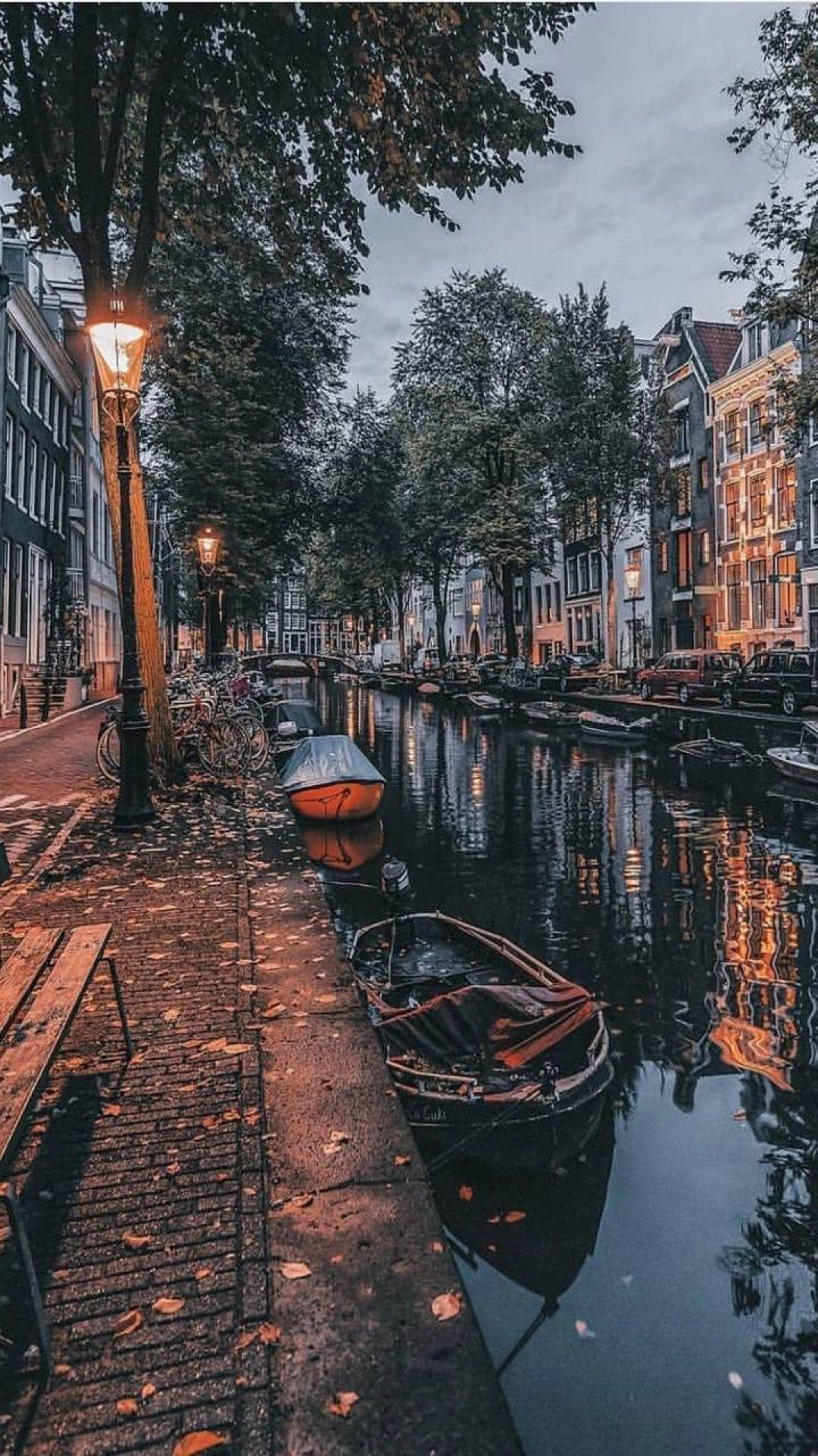 1080x1920 Amsterdam HD Wallpaper Desktop Background / Android
