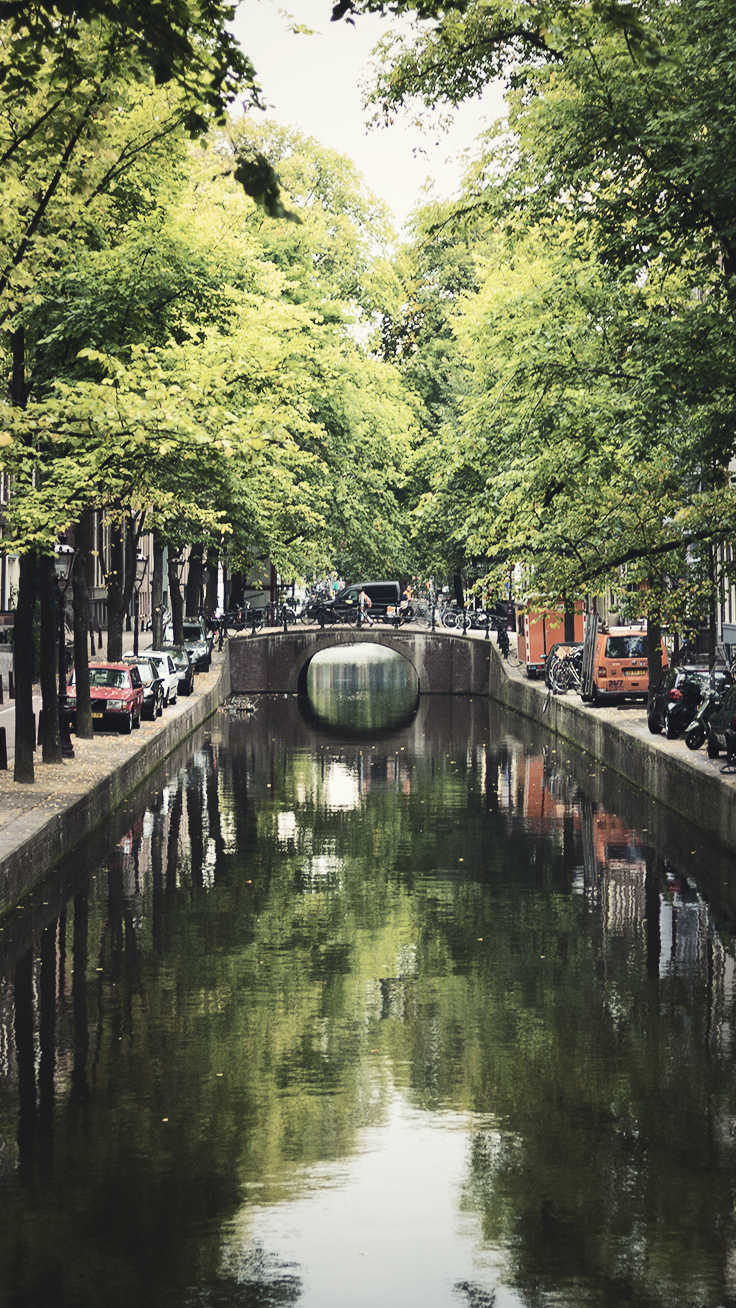 736x1308 iPhone Xs Wallpaper Of The Most Beautiful City: Amsterdam