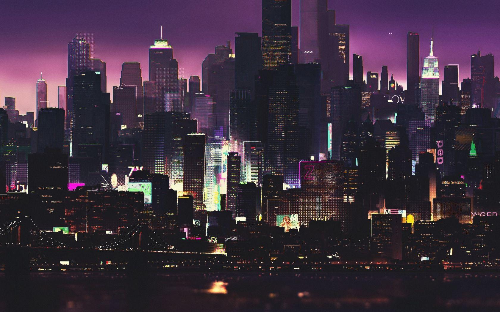 1680x1050 Hd cyberpunk: August 2011