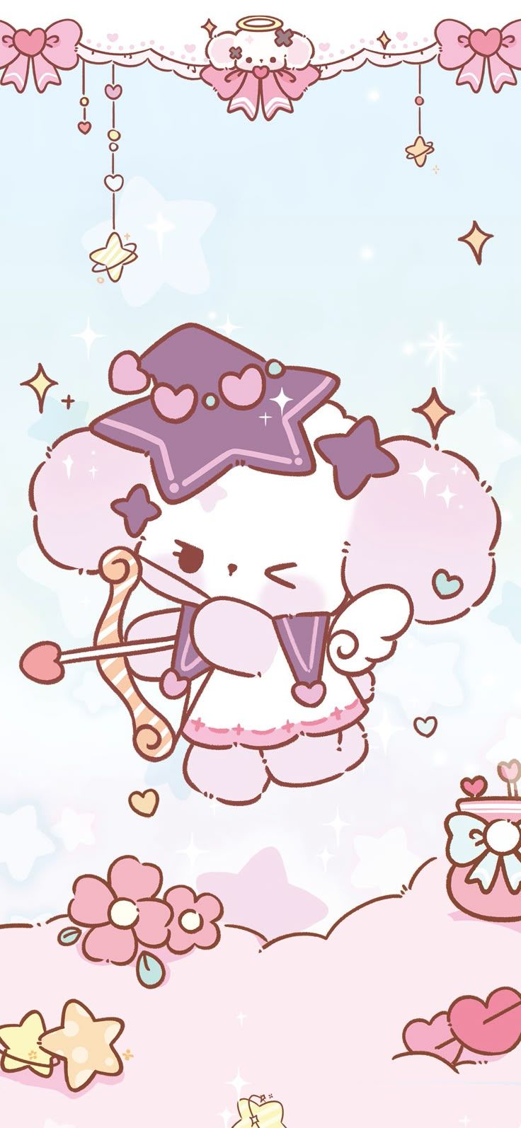 736x1594 Milk sanrio wallpaper. My melody pixel wallpaper, Lloromannic sanrio wallpaper, Hello kitty iphone wallpaper