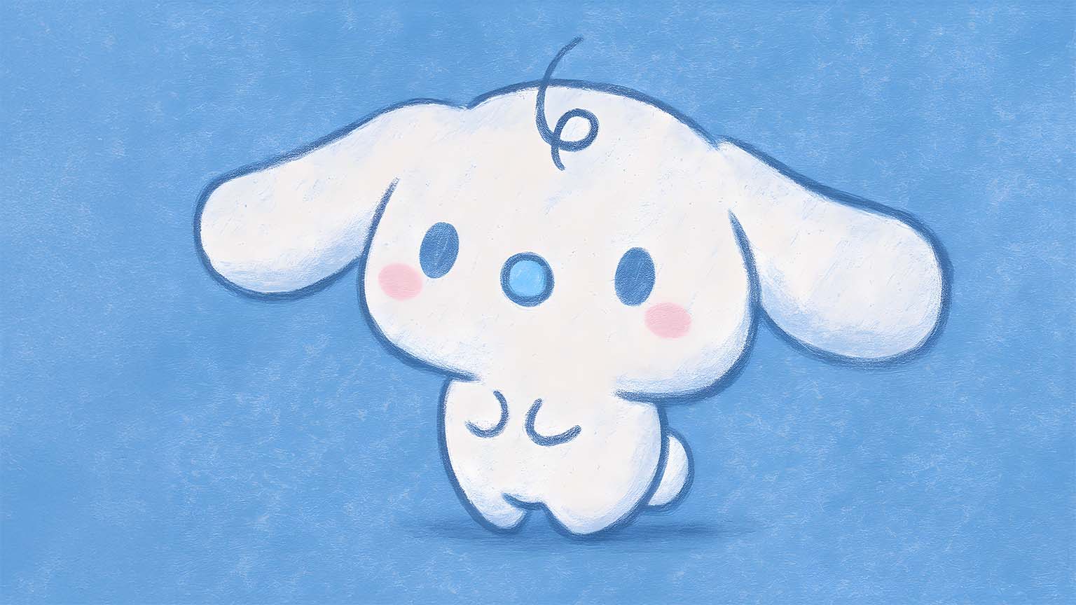 1536x864 Sanrio Baby Cinnamoroll Cute Desktop Wallpaper