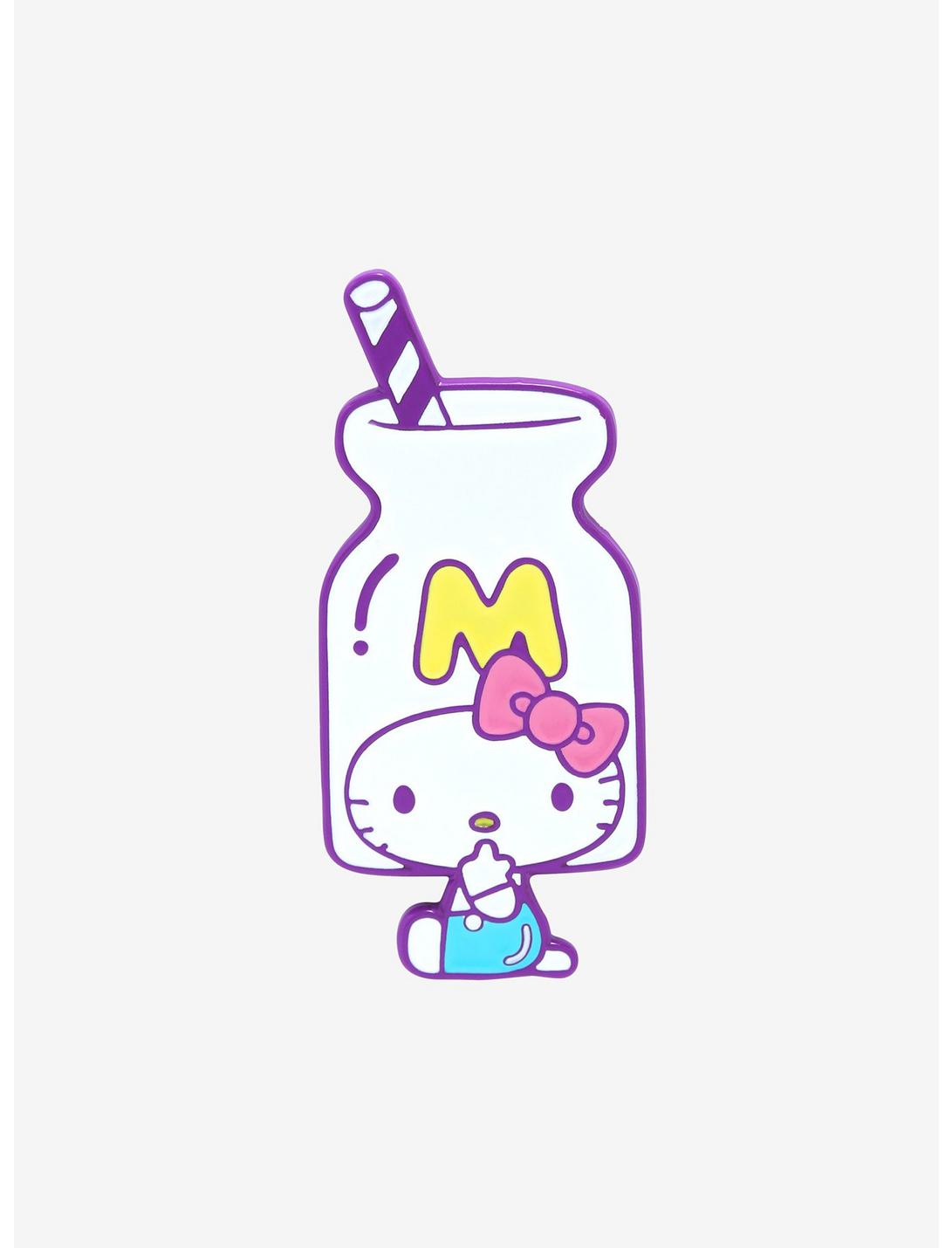 1091x1430 Sanrio Hello Kitty Milk Hat Enamel Pin