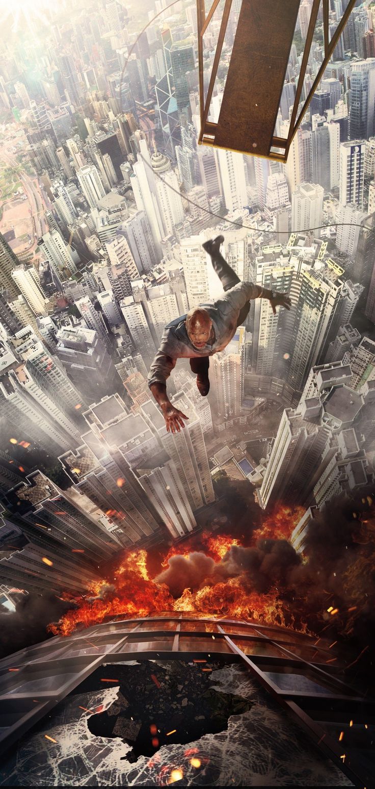736x1547 Skyscraper (2018) Phone Wallpaper