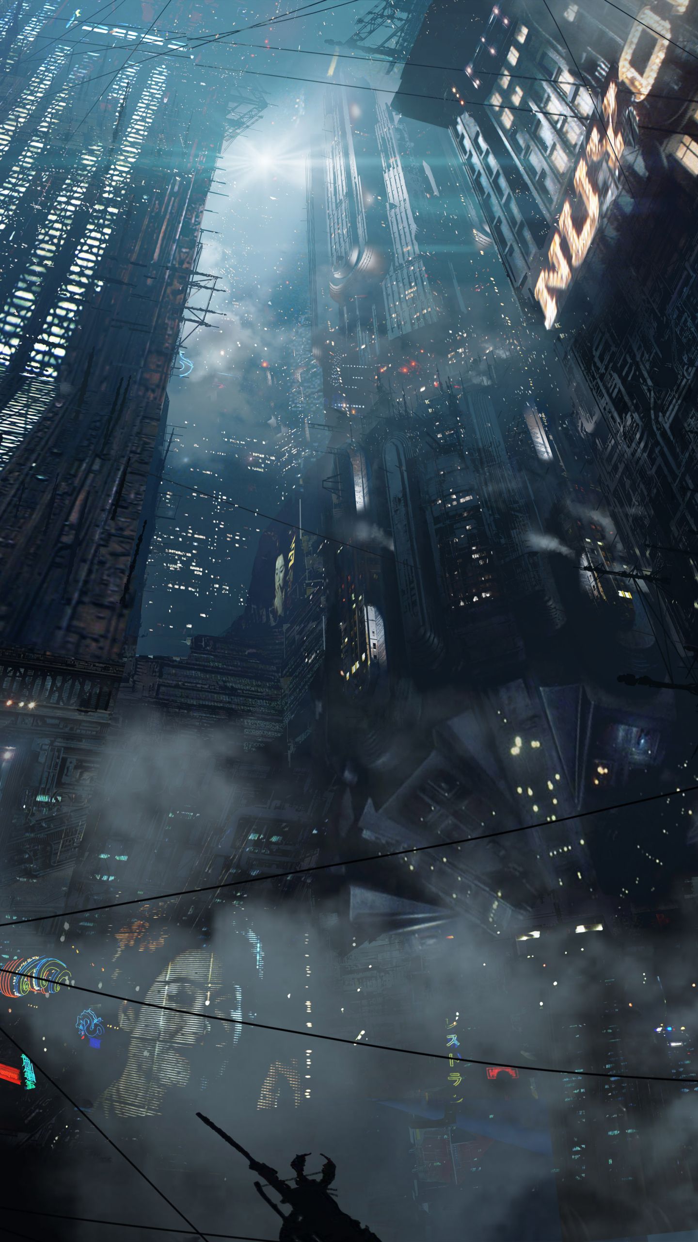 1440x2560 Phone wallpaper: Blade Runner Skyscraper, Movie, City, Futuristic, Building 1286469
