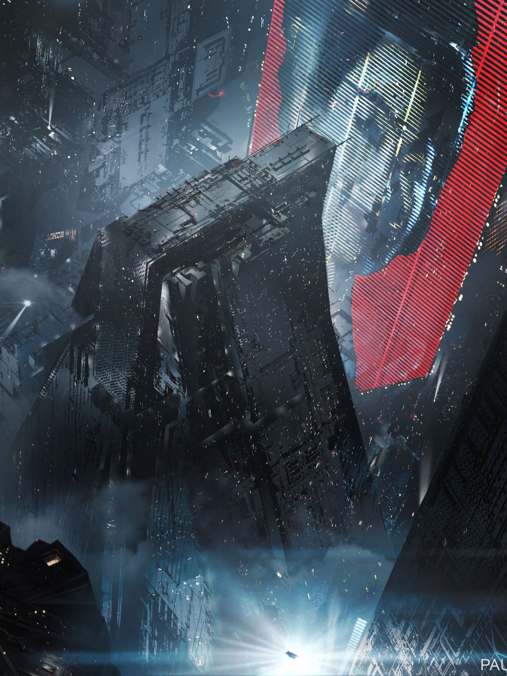 1668x2224 Phone wallpaper: Blade Runner Futuristic, Movie, City, Skyscraper, Building 1397289