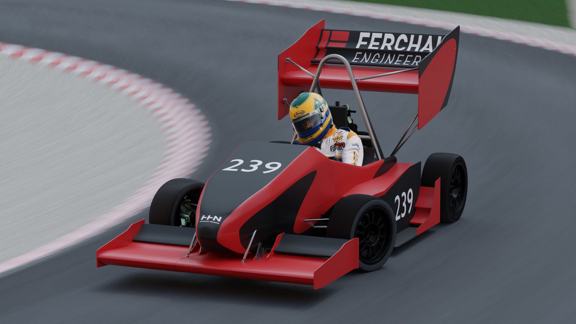 1920x1080 Kai Raiser of the new Formula Student Race Car