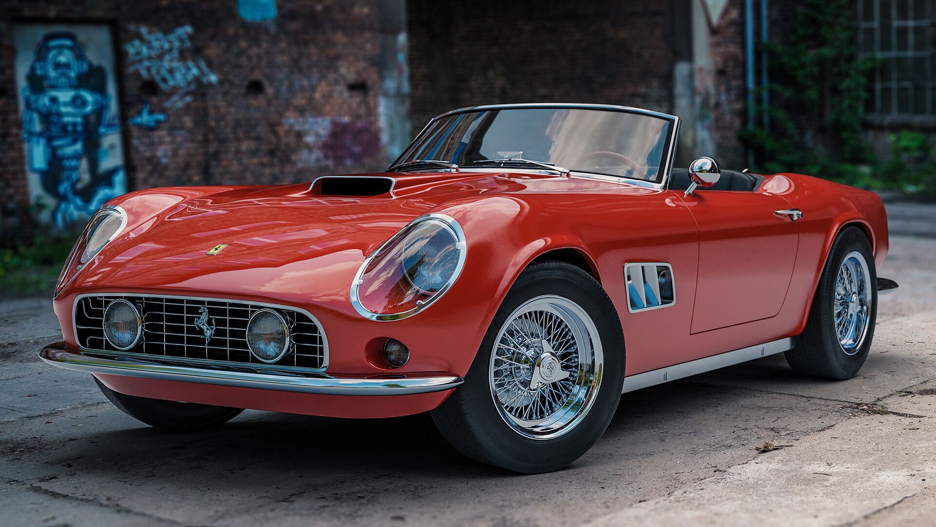 1920x1080 Ferrari 250 GT California 1961 Gallery Artists Community