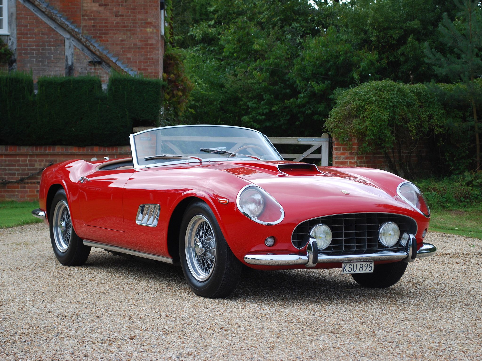 2048x1536 Ferrari, Gt, Lwb, California, Spyder, G t, Retro, Supercar, Supercars Wallpaper HD / Desktop and Mobile Background