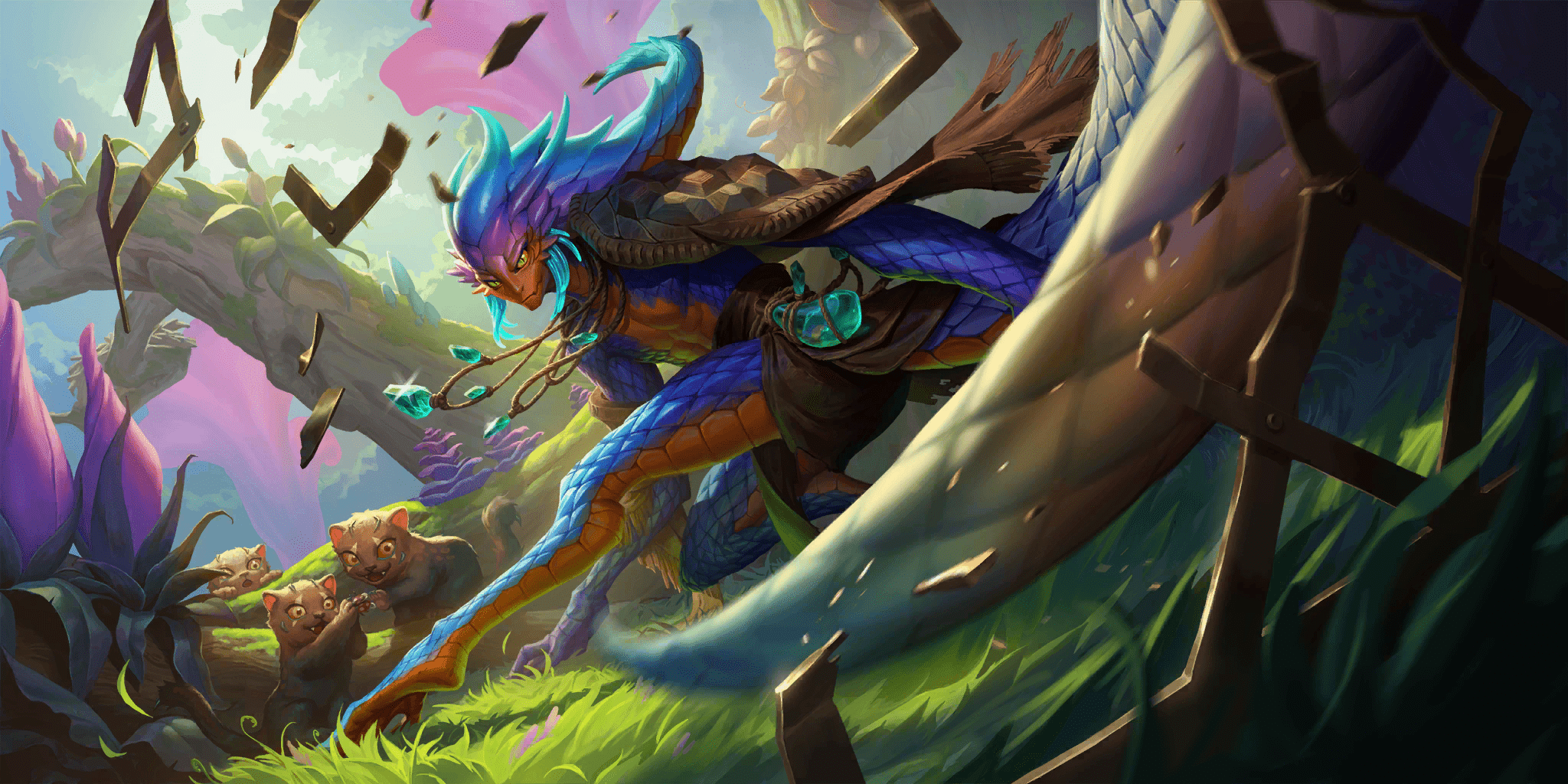 2048x1024 Minor Characters Ixtal. League Of Legends