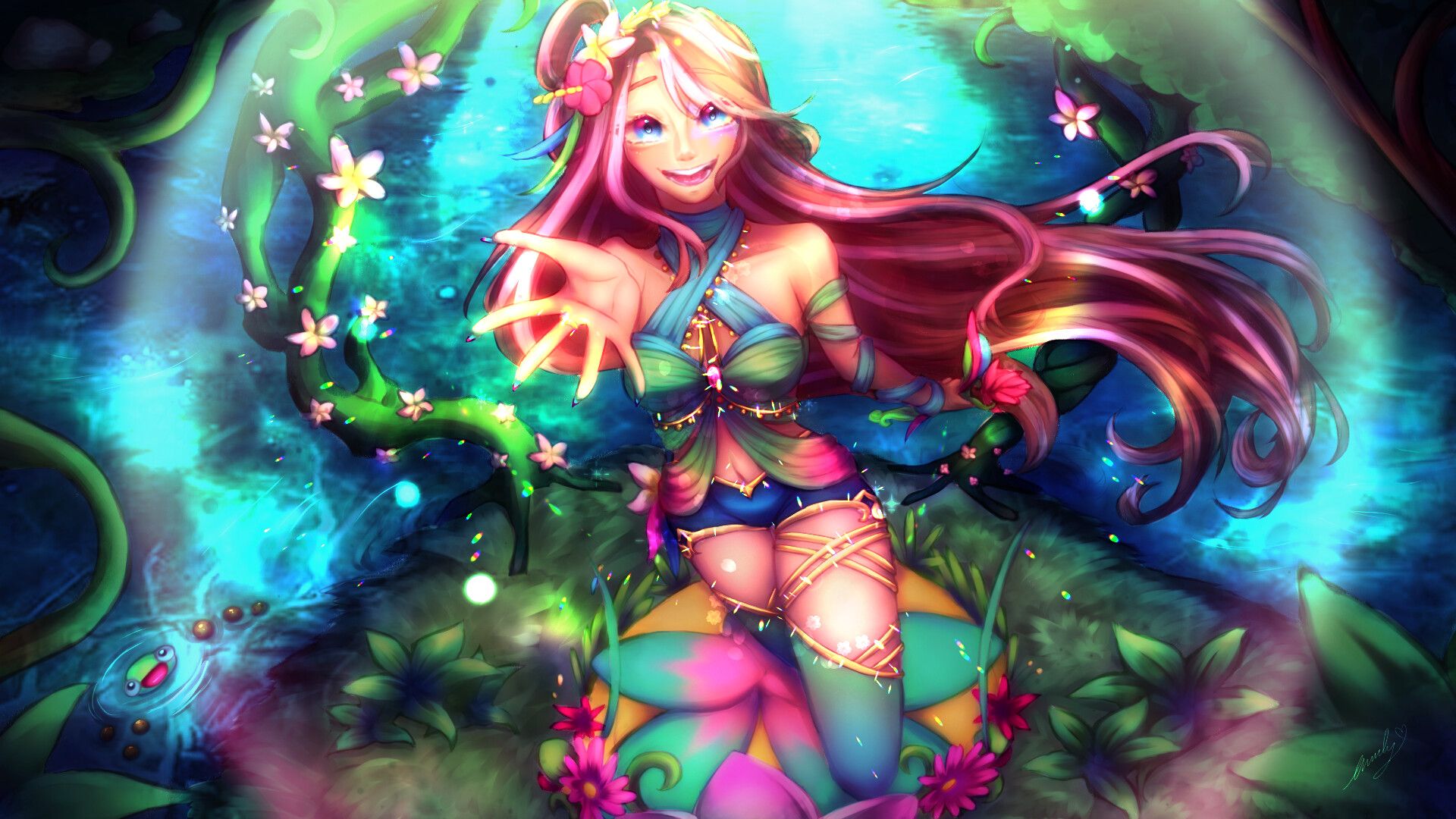 1920x1080 Seraphine de Ixtal [fanmade]