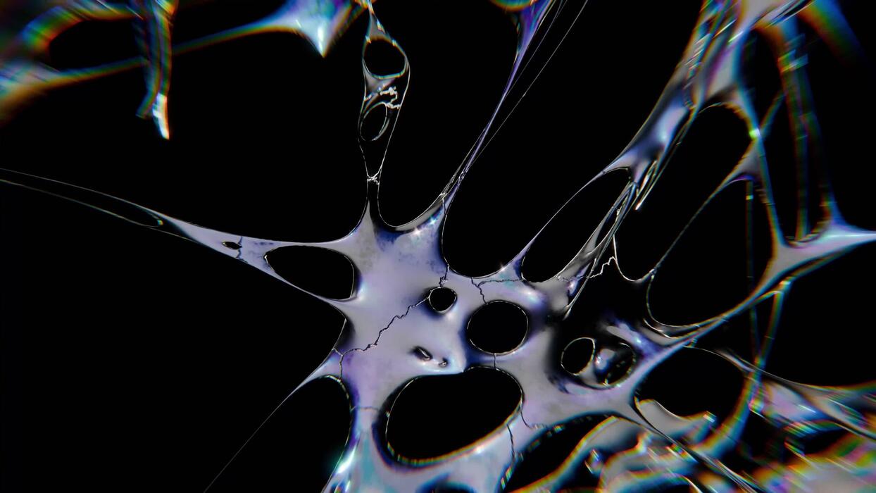 1244x700 best Design of Chrome chrometype futuristic y2k looping design element Background