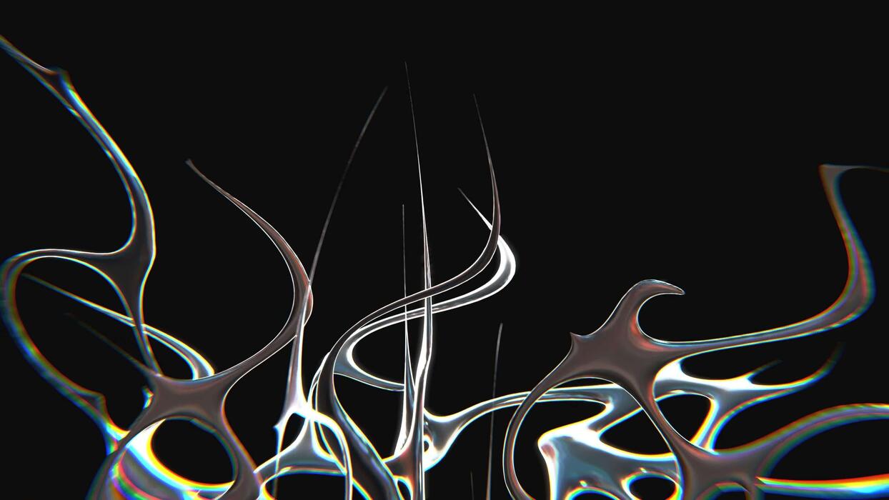 1244x700 Design of Creative chrometype futuristic y2k looping design element Background
