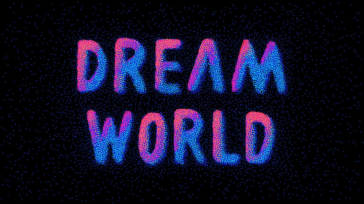 1536x864 Free Y2K Dream World 4K Chrome Desktop Wallpaper
