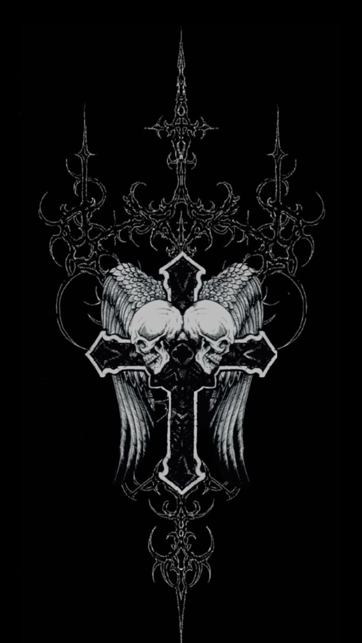 736x1308 Check out MIRRORED_SKY's Shuffles #y2k #emo. Black and white gothic art, Dark fantasy tattoo design