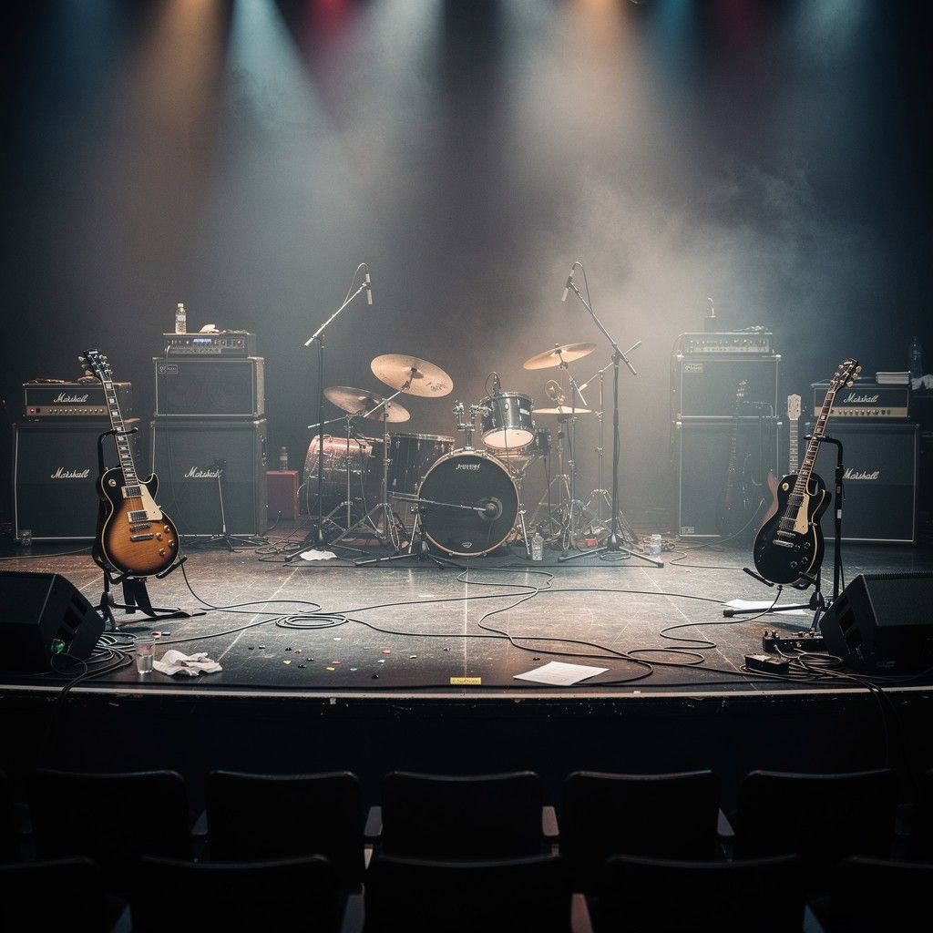 1024x1024 Free Concert Stage Setup Image, Stage, Music
