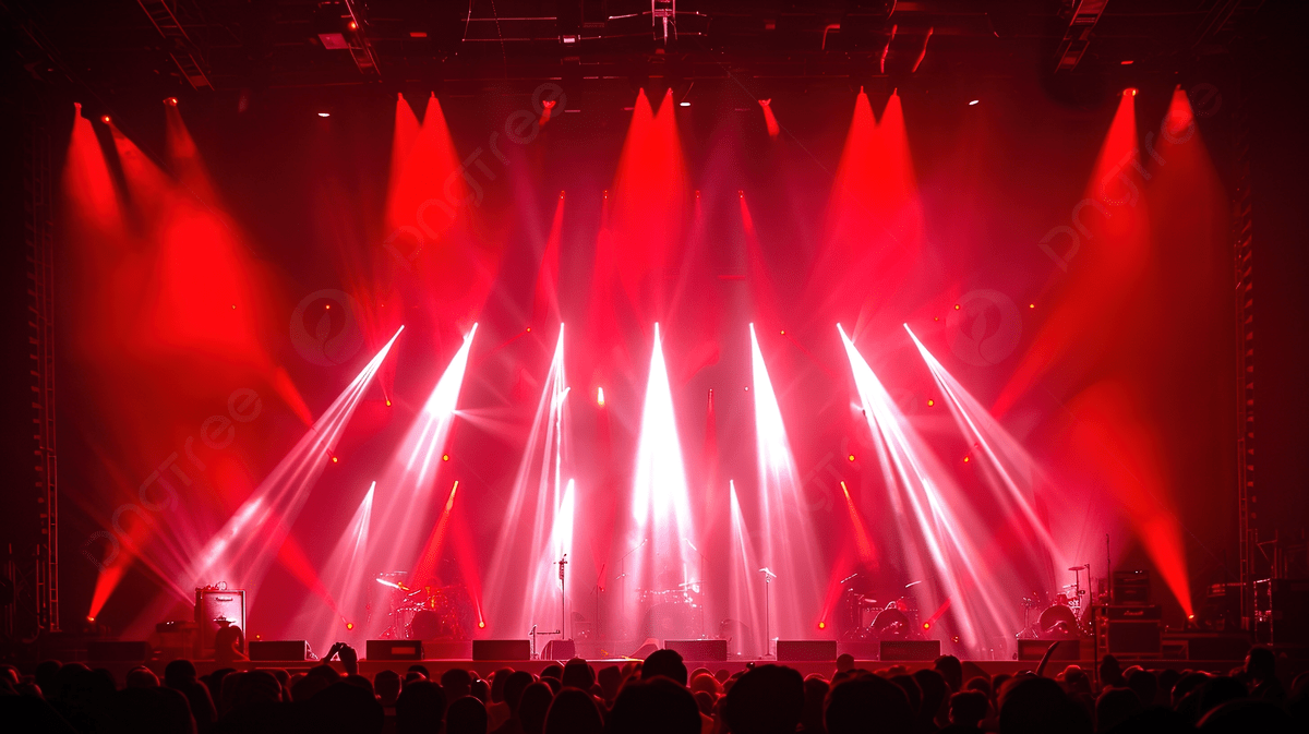 1200x673 Concert Light Show Stage Lights Photo And Picture For Free Download