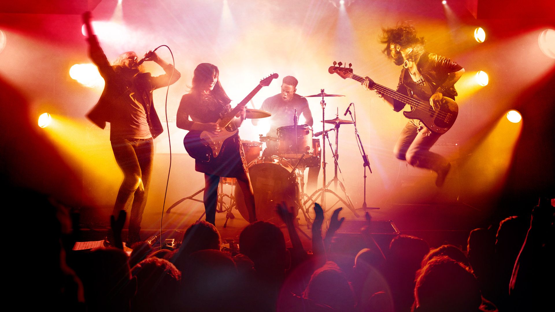 1920x1080 Music Band Wallpaper
