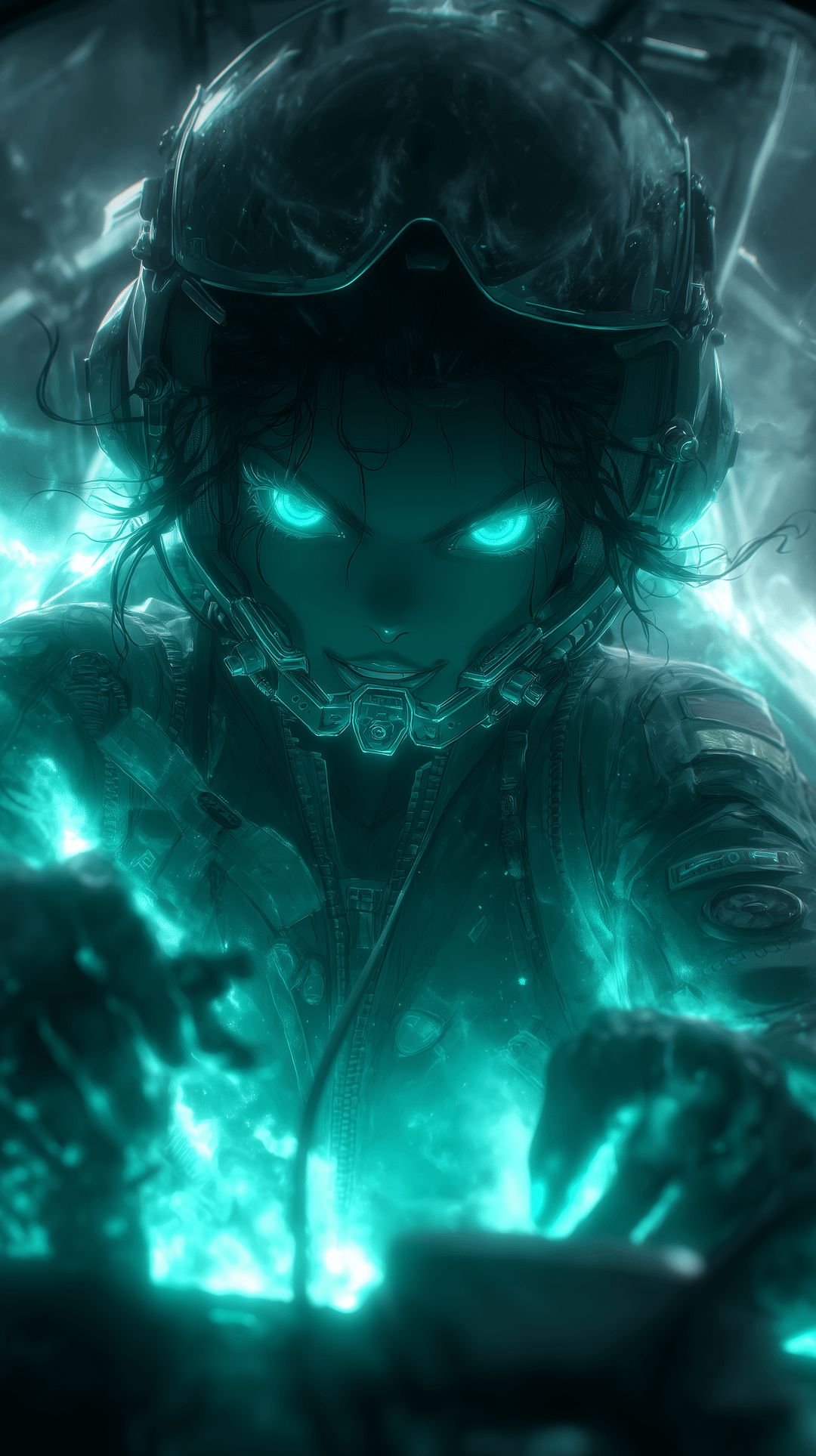 1080x1927 Anime Wallpaper- Neon Aesthetic