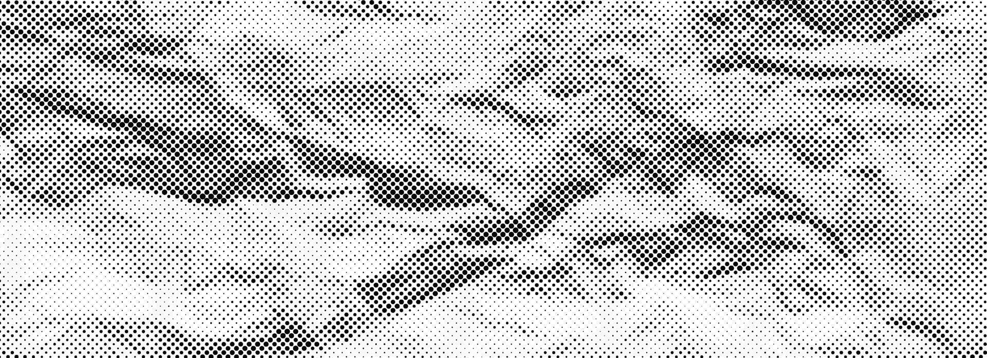 1920x698 Halftone crumpled paper texture. Old creased paper page wallpaper. Dotted rough wrinkled background. Comic pop art grainy overlay. Aged damaged gritty page in cartoon style. Crumpled surface