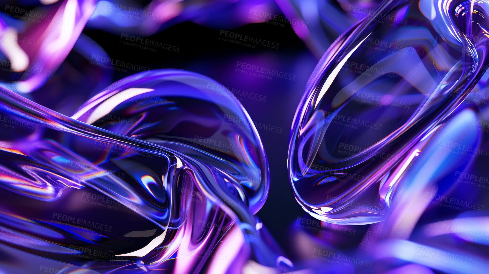 1889x1059 Bright, fluid and liquid with neon for wallpaper or abstract texture, water or design or futuristic. Vivid, pattern and energy or matter with fractal for background, creative or art with technology