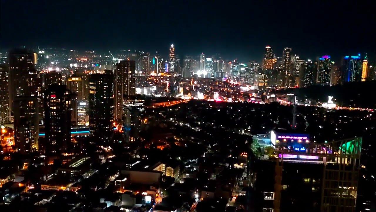 1280x720 Stunning Downtown Manila At Night