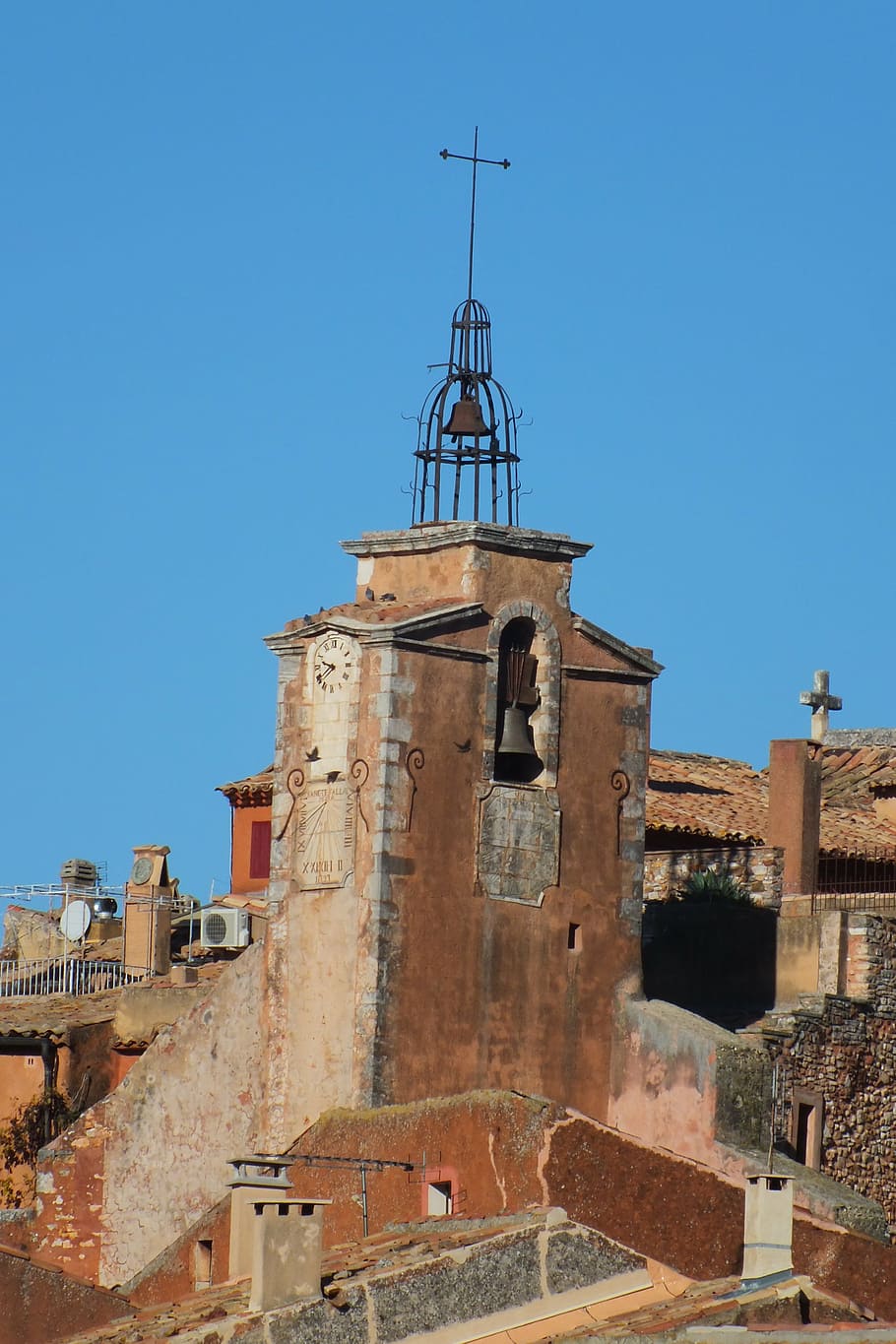 910x1365 HD wallpaper: village, roussillon, languedoc roussillon, architecture, built structure