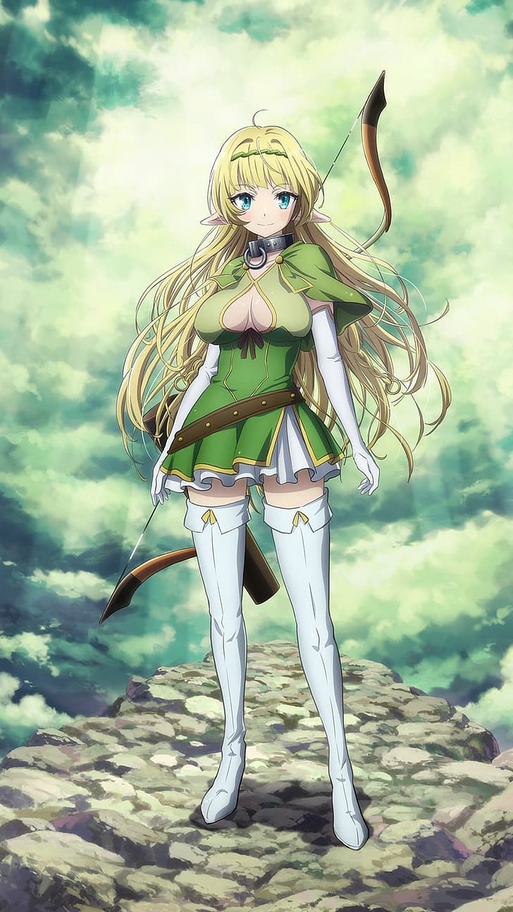 728x1294 HD wallpaper: Shera L. Greenwood (Isekai Maou to Shoukan Shoujo Dorei Majutsu)